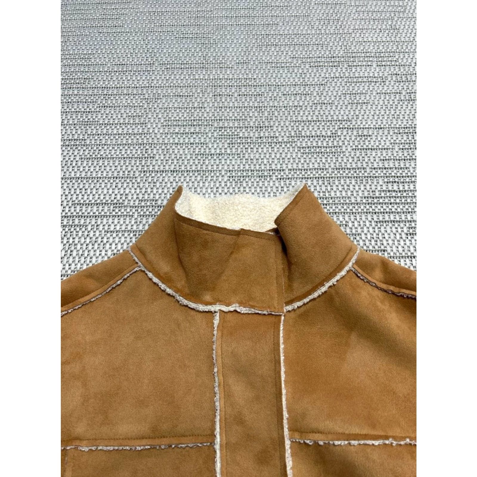 Marine Layer Marine Layer Jacket Womens Small Brown Lined Full Zip Comfort Windbreaker Vest? Size S / US 4 / IT 40 - 2 Thumbnail