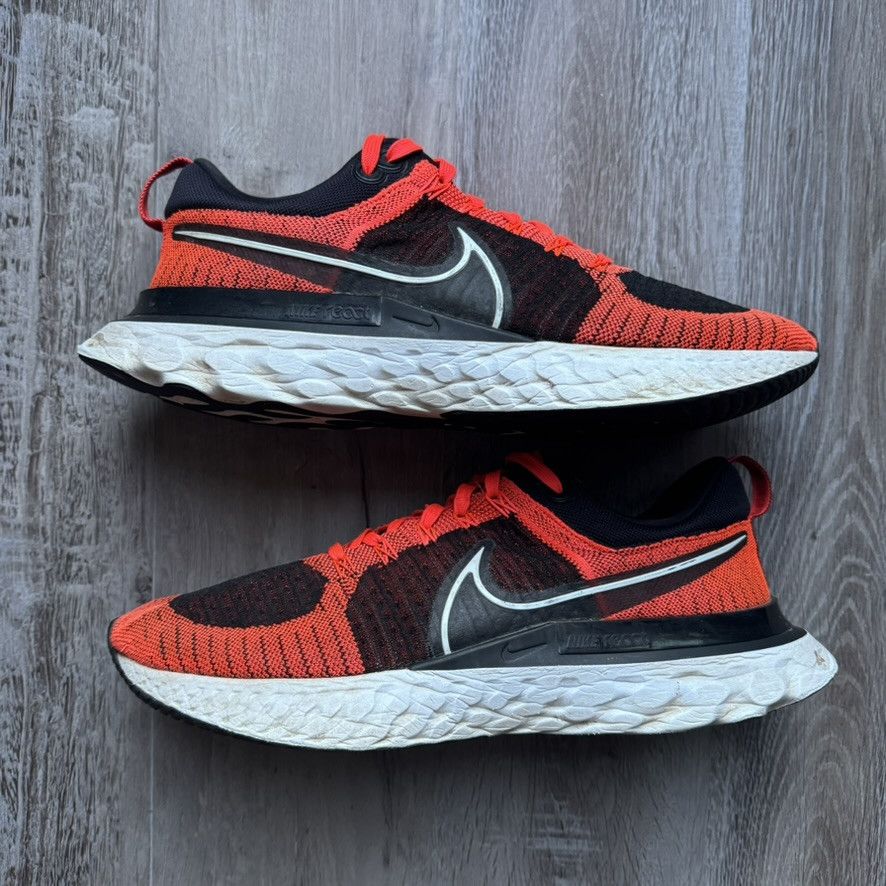 Nike × Vintage NIKE • React Infinity Run Flyknit 2 (12M) Size US 12 / EU 45 - 3 Thumbnail