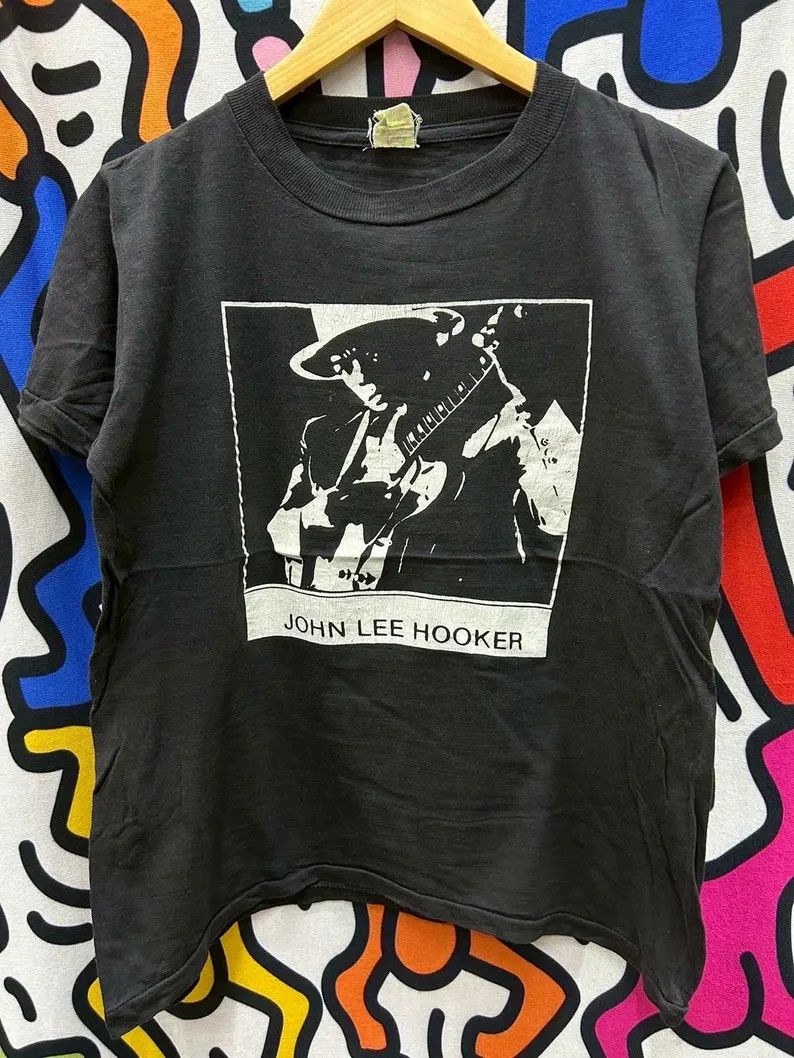 Band Tees Vintage 80s John Lee Hooker tshirt size L Size US L / EU 52-54 / 3 - 2 Thumbnail