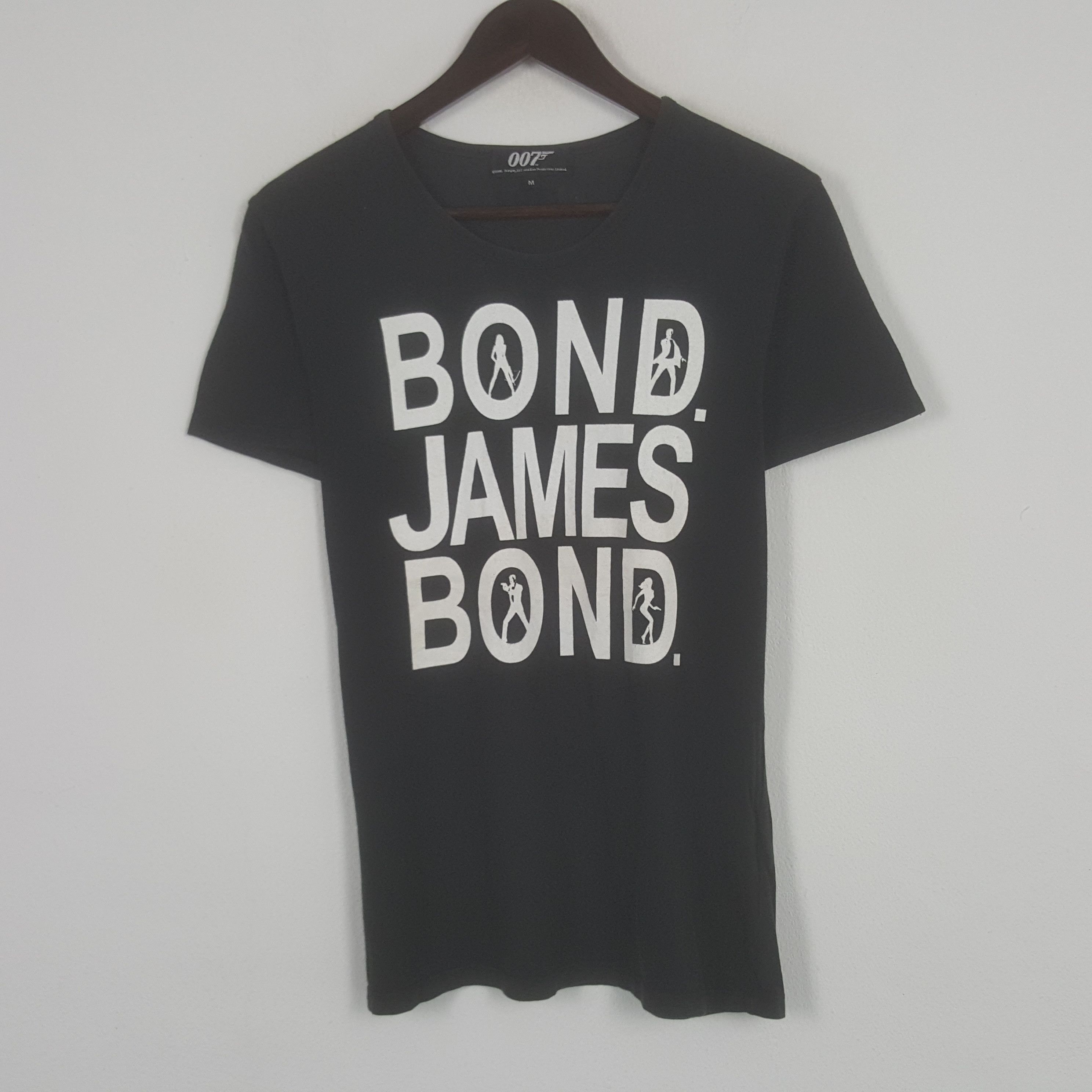 Vintage Vintage 007 Bond James Bond Movie Tshirt Size US S / EU 44-46 / 1 - 1 Thumbnail
