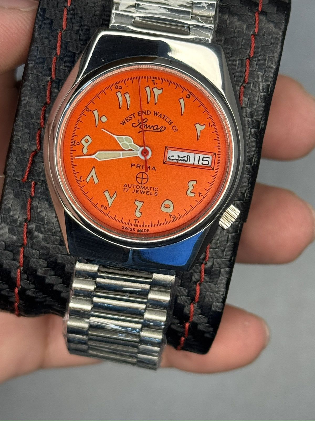 Vintage WEST END WATCH CO ARABIC DIAL Size 36 - 1 Thumbnail