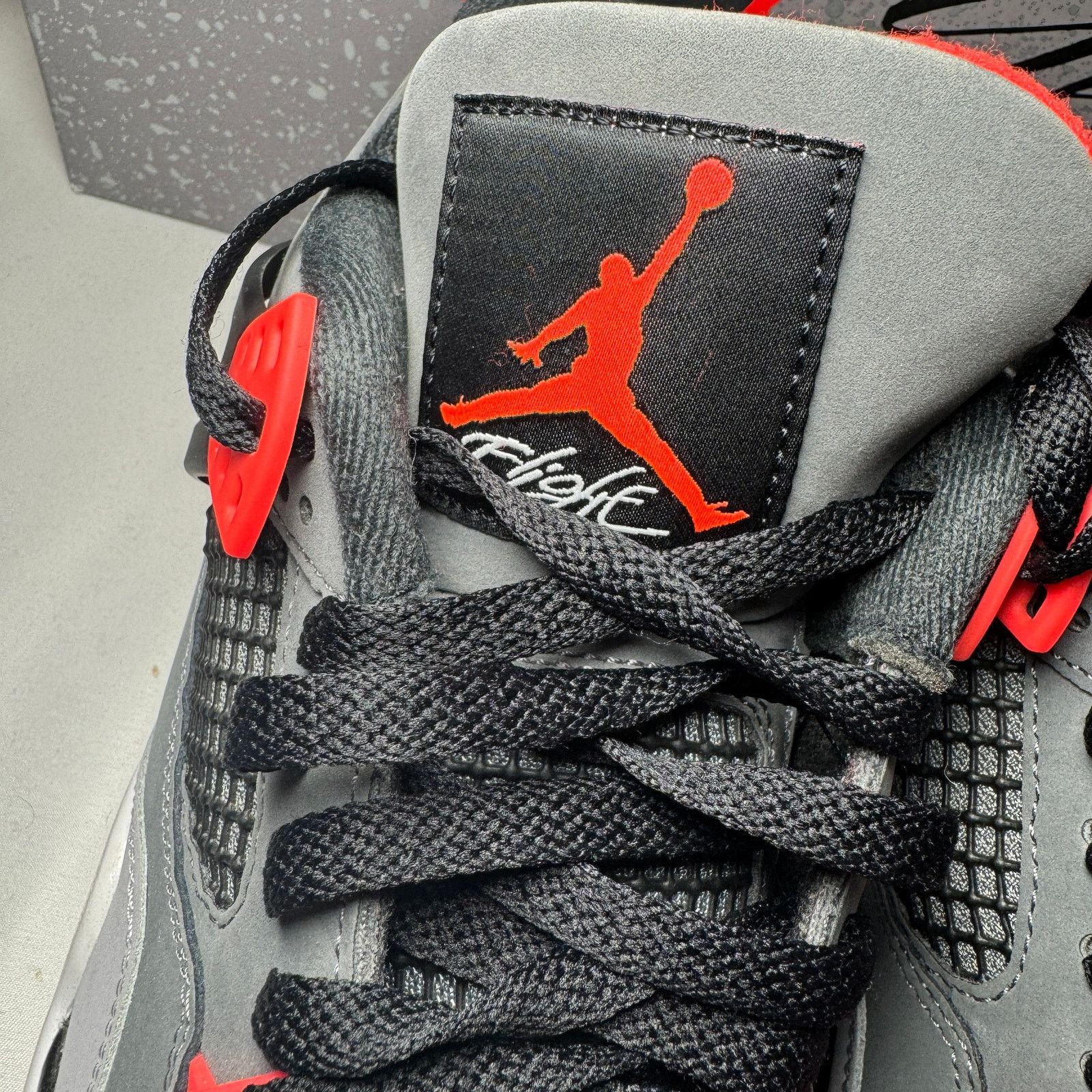 Jordan Brand × Nike Size 10 - Nike Air Jordan 4 Retro Infrared Men's Shoes Size US 10 / EU 43 - 6 Thumbnail