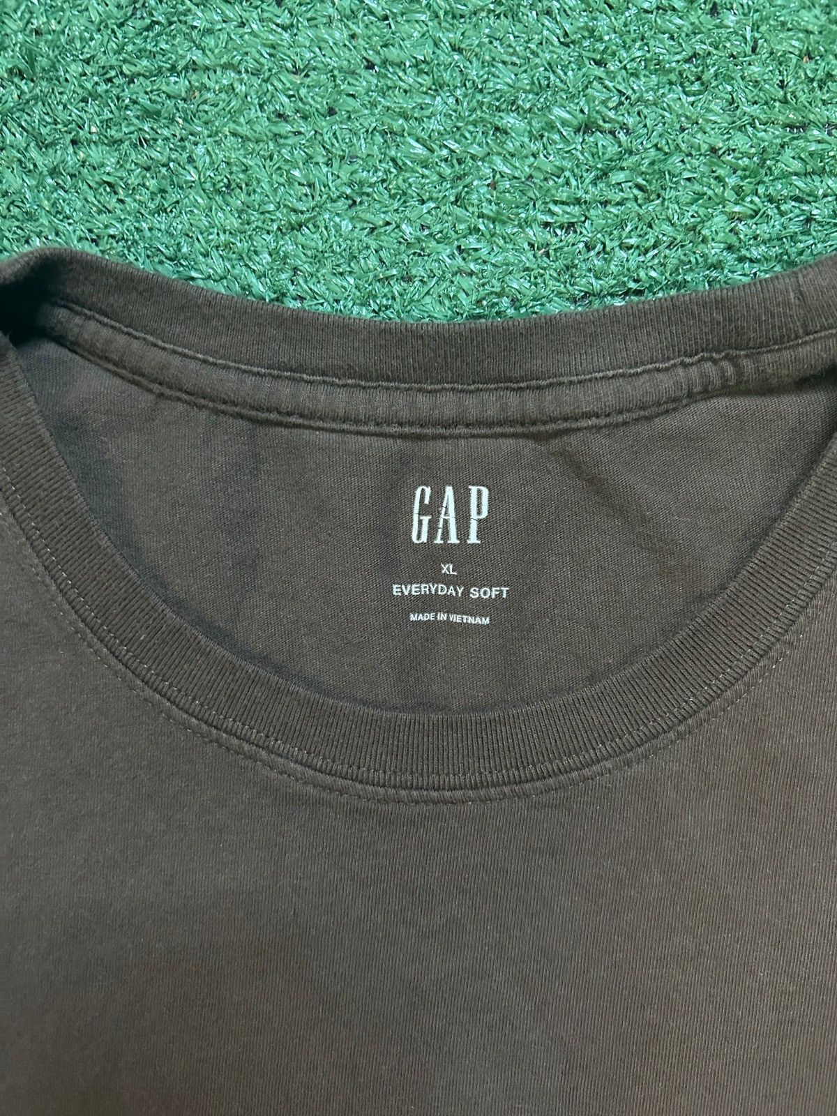 Gap Gap brown everyday soft tee Size US XL / EU 56 / 4 - 3 Thumbnail