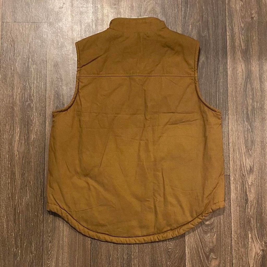 Lee Lees tan vest w/ Sherpa fleece inside size L Size US L / EU 52-54 / 3 - 2 Thumbnail