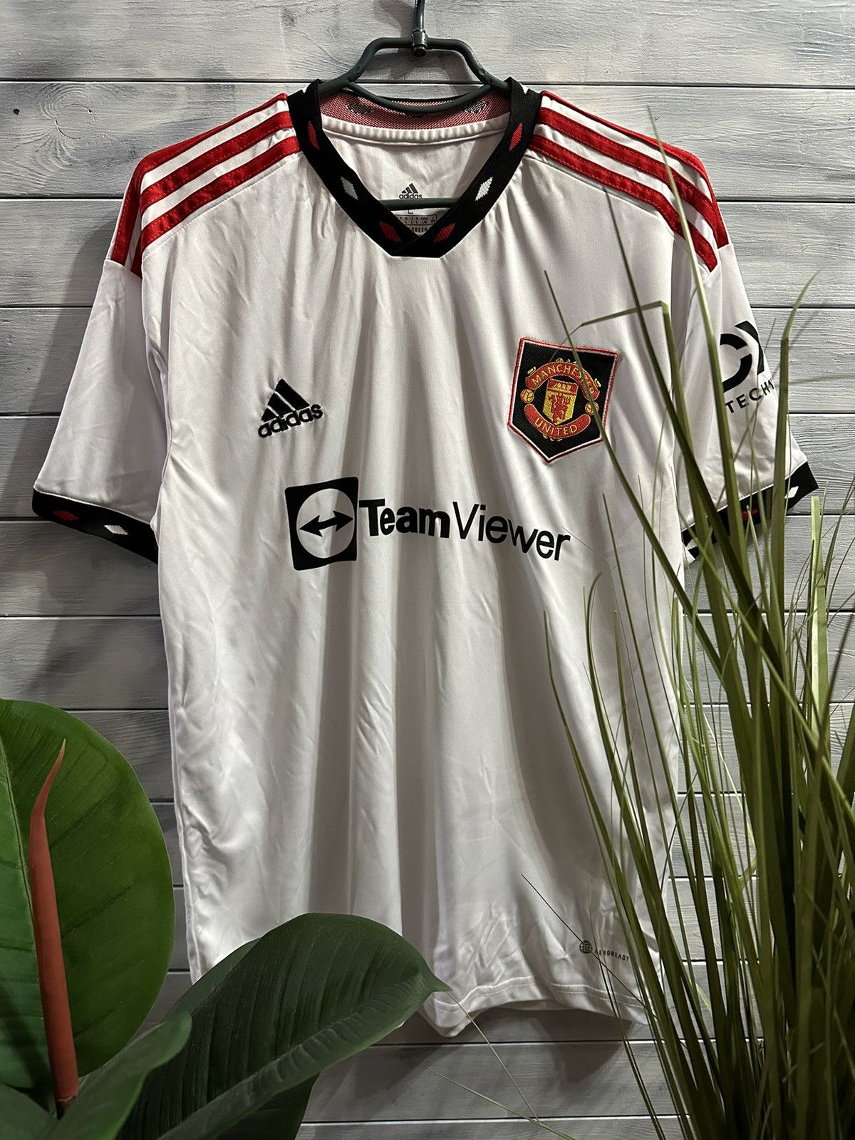 Adidas Rare T-Shirt Manchester United Adidas 2022’. Football Size US L / EU 52-54 / 3 - 1 Thumbnail