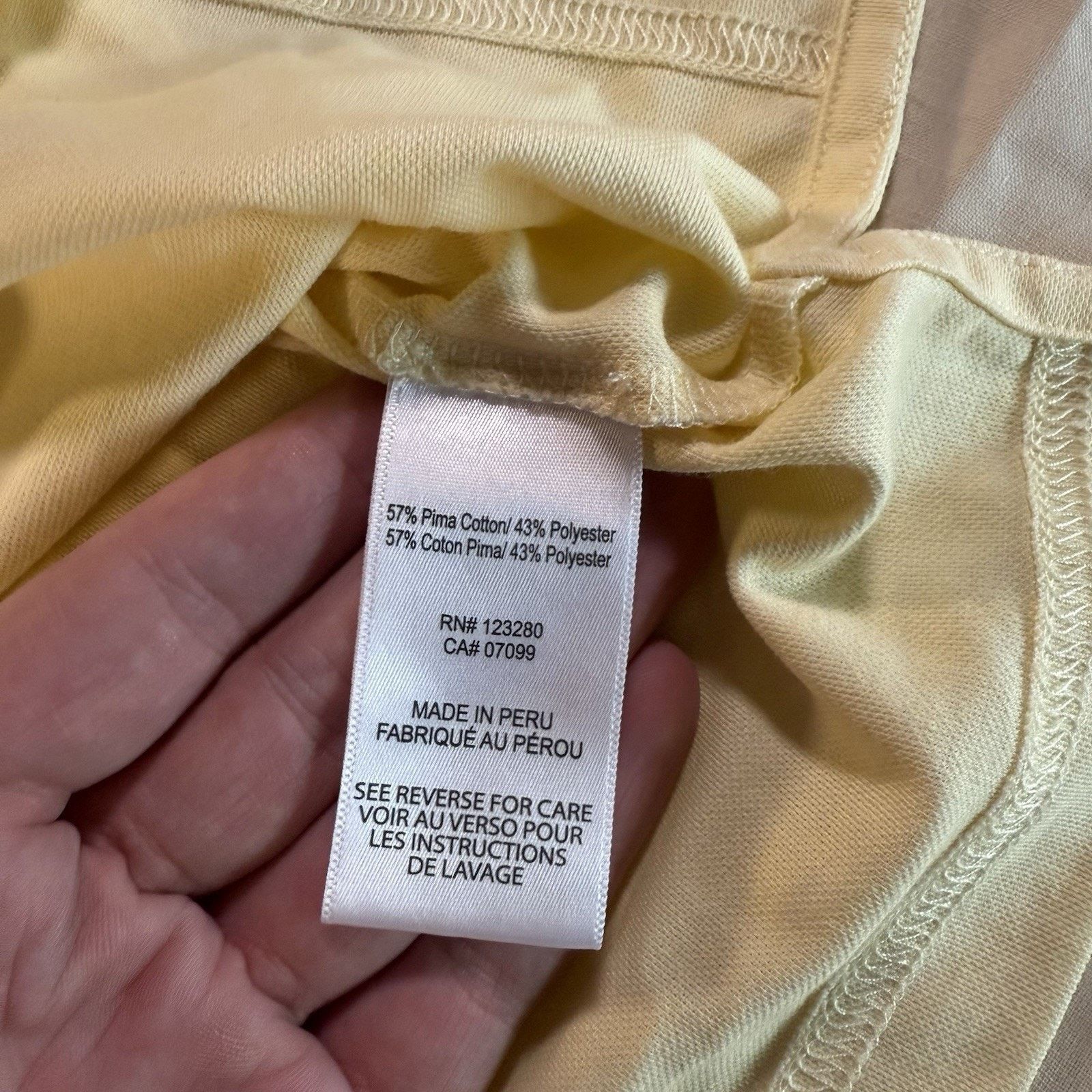 TravisMathew Travis Mathew doTERRA Performance Polo Mens Large Yellow Size US L / EU 52-54 / 3 - 7 Thumbnail