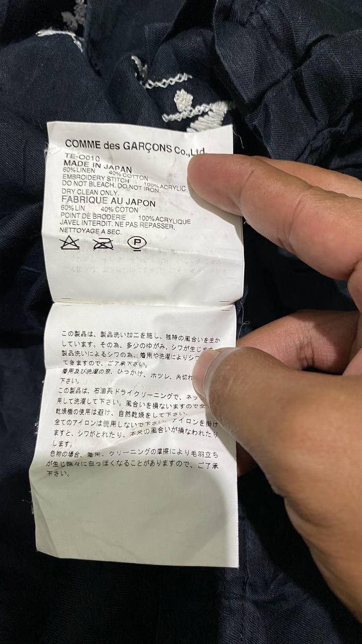 Tricot Comme des Garcons AD2001 TRICOT COMME DES GARCONS DRESS BUTTON UP SHIRT Size S / US 4 / IT 40 - 6 Thumbnail