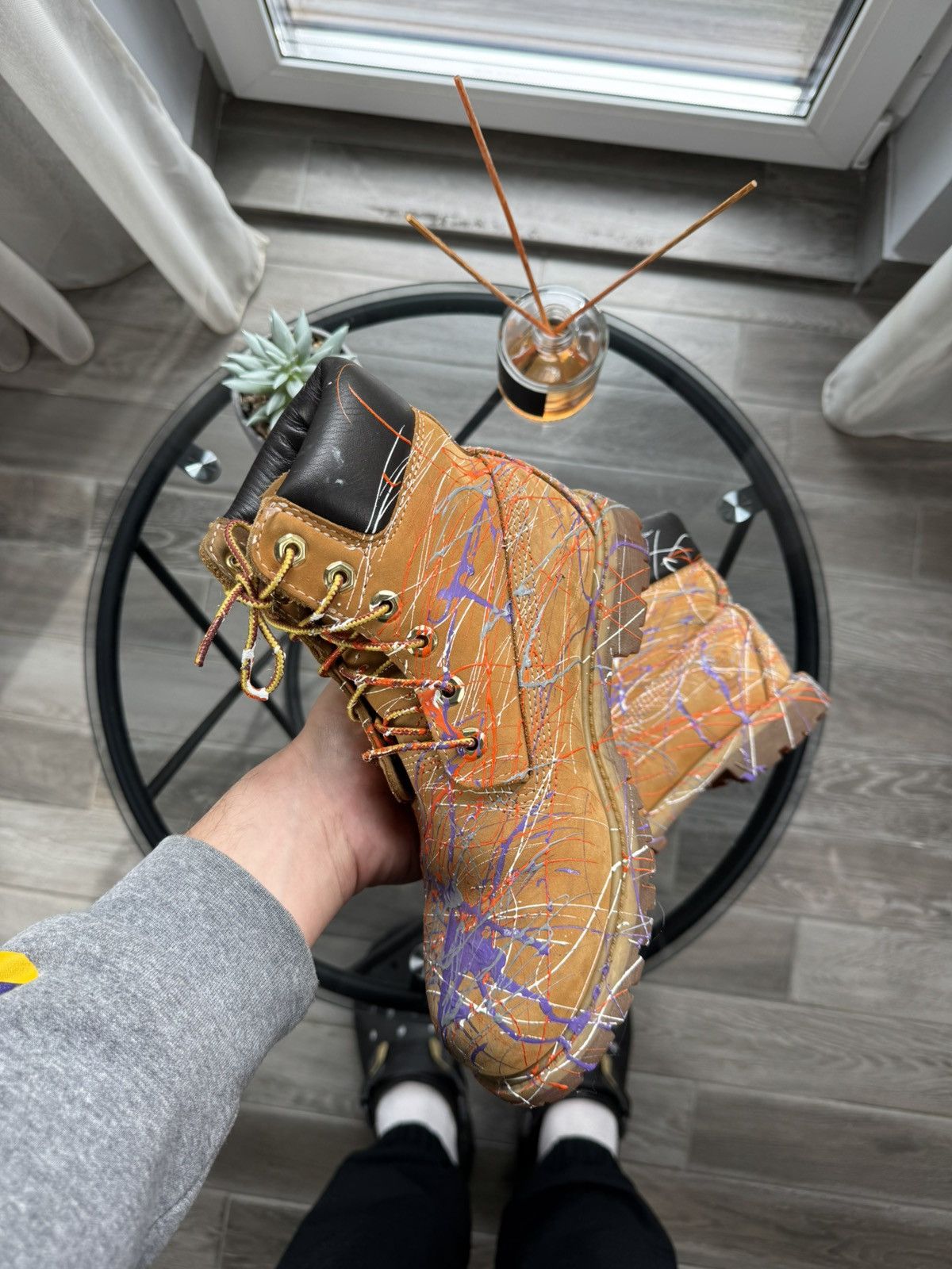Timberland Hype Timberland Gallery Dept. Style Custom Boots Size US 7 / IT 37 - 5 Thumbnail