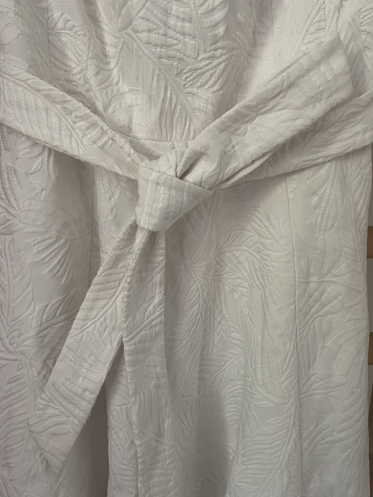 Karen Millen White taffeta dress, size 16( UK), Karen Millen, the new Size M / US 6-8 / IT 42-44 - 4 Thumbnail