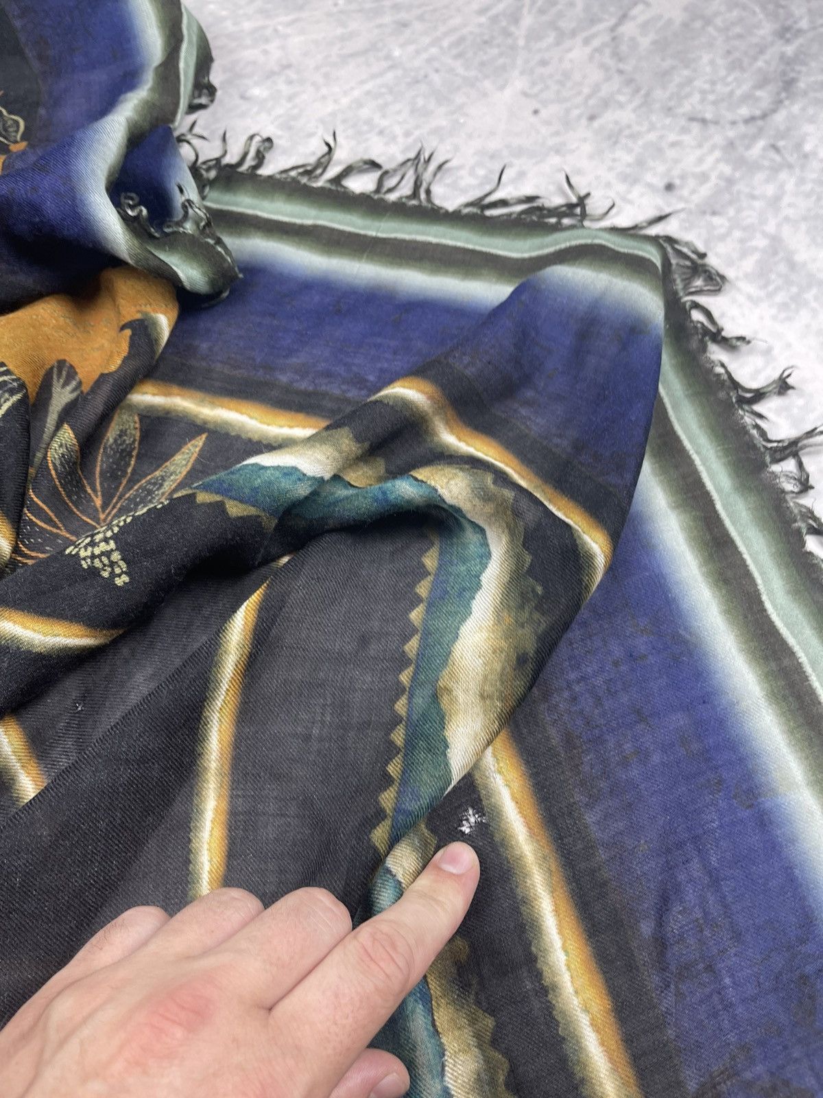 Etro × Vintage Vintage scarf Etro wmns Size ONE SIZE - 4 Thumbnail