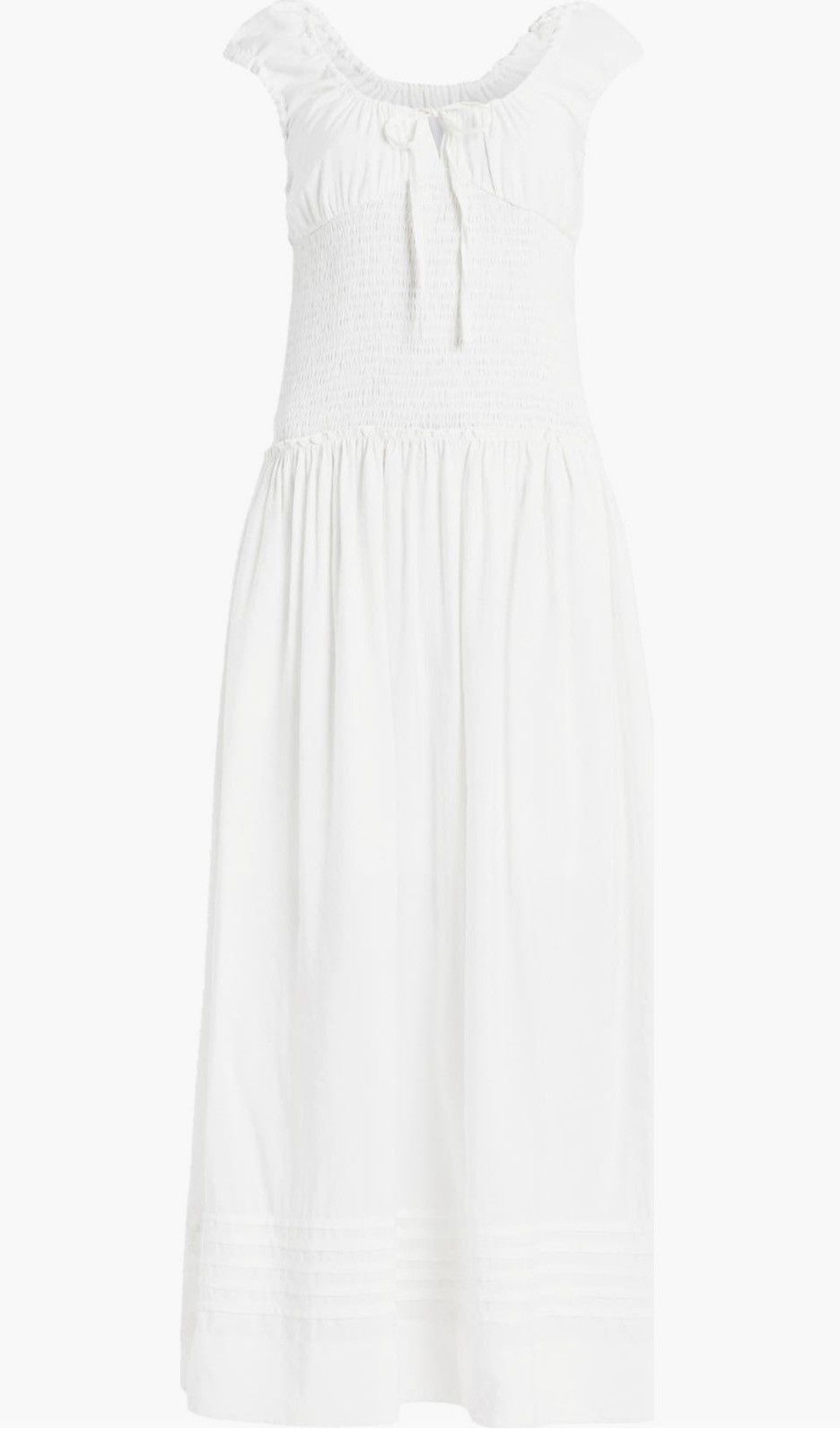 Allsaints AllSaints Eliza Smocked Bodice Maxi Dress size 8 Size M / US 6-8 / IT 42-44 - 3 Thumbnail