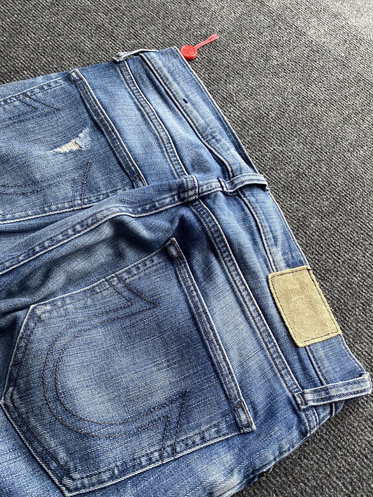 True Religion 🔥Opium Punk True Religion Rocco Relaxed Skinny distressed 30 Size US 30 / EU 46 - 11 Thumbnail