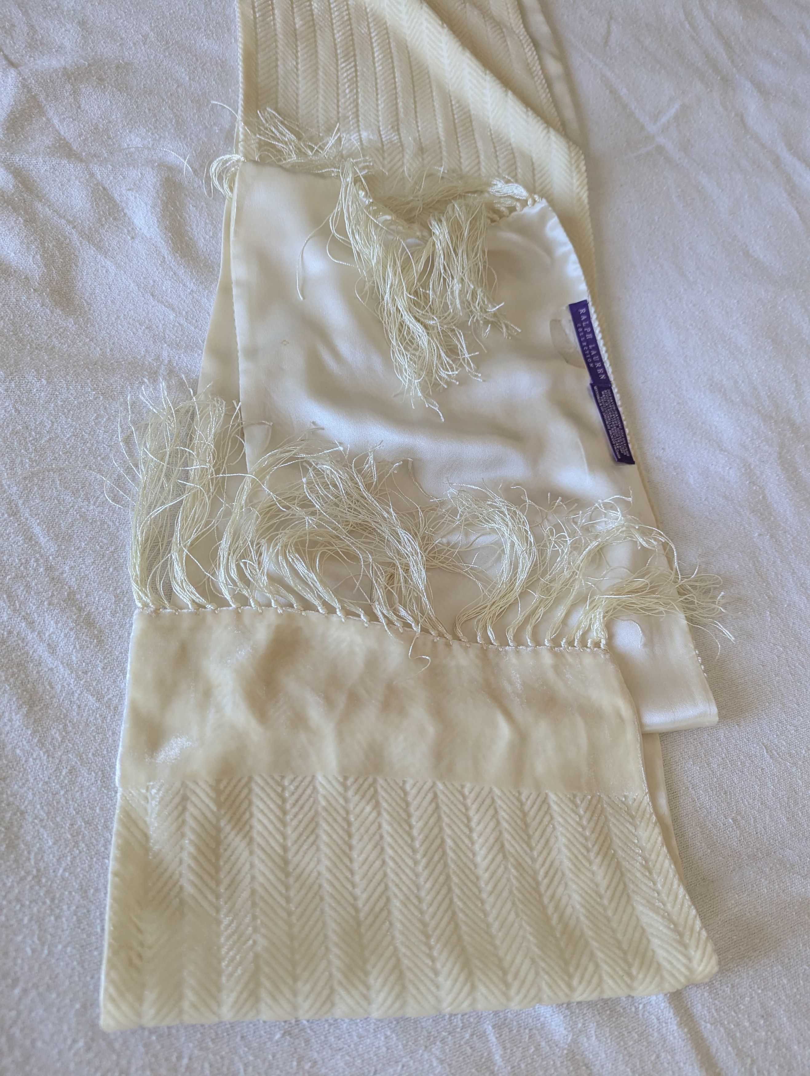 Ralph Lauren Purple Label Vintage Ralph Lauren Collection Scarve Rayon&Silk Size ONE SIZE - 3 Thumbnail