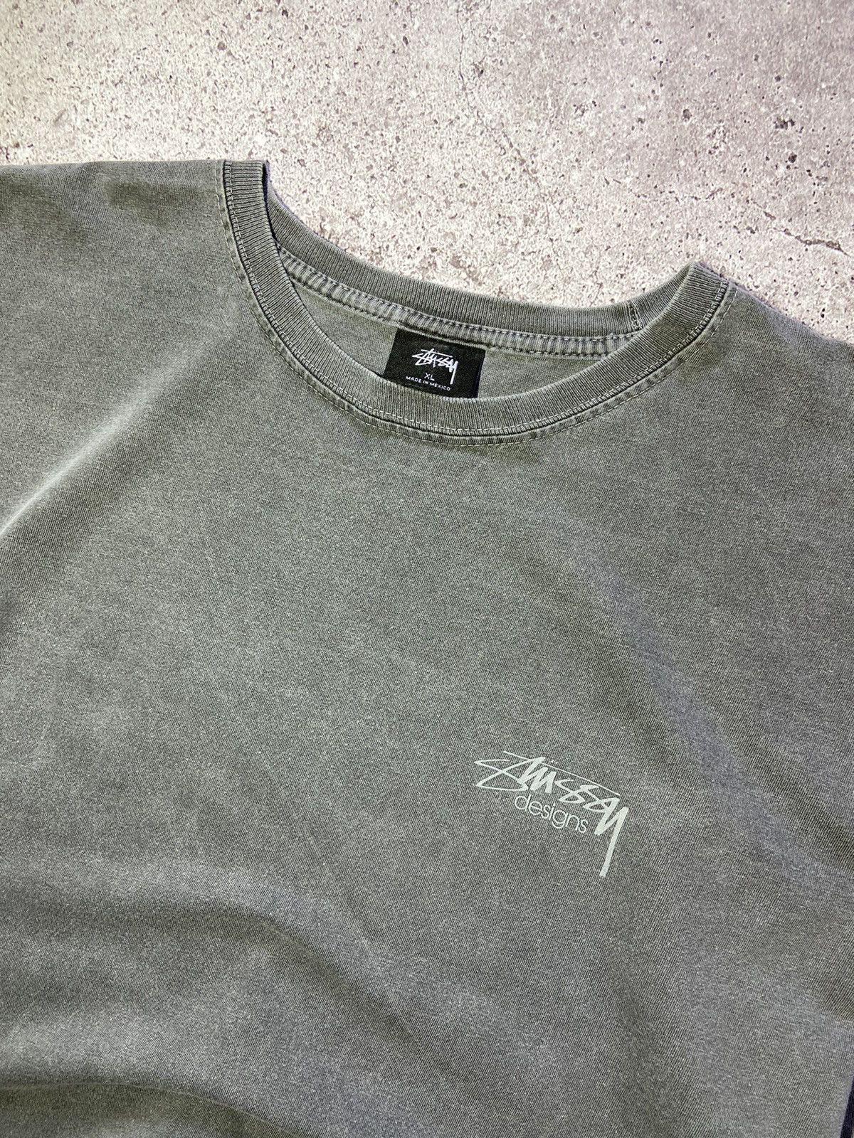Other 💥Stussy Vintage streetwear big logo long sleeve t-shirt‼️ Size US XL / EU 56 / 4 - 10 Thumbnail