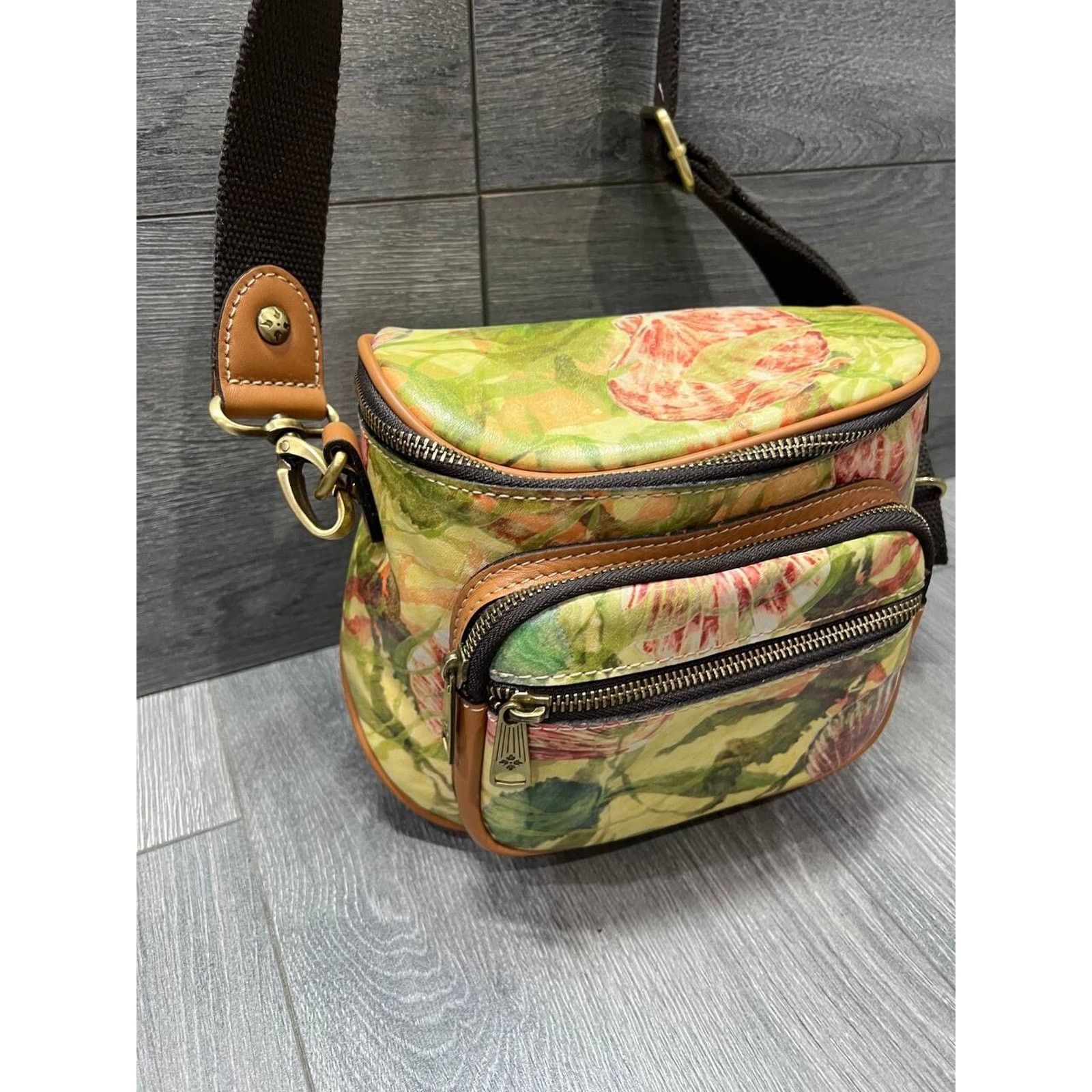 Patricia Nash Patricia Nash Leather Argentier Camera Crossbody bag A648580 Size ONE SIZE - 8 Thumbnail