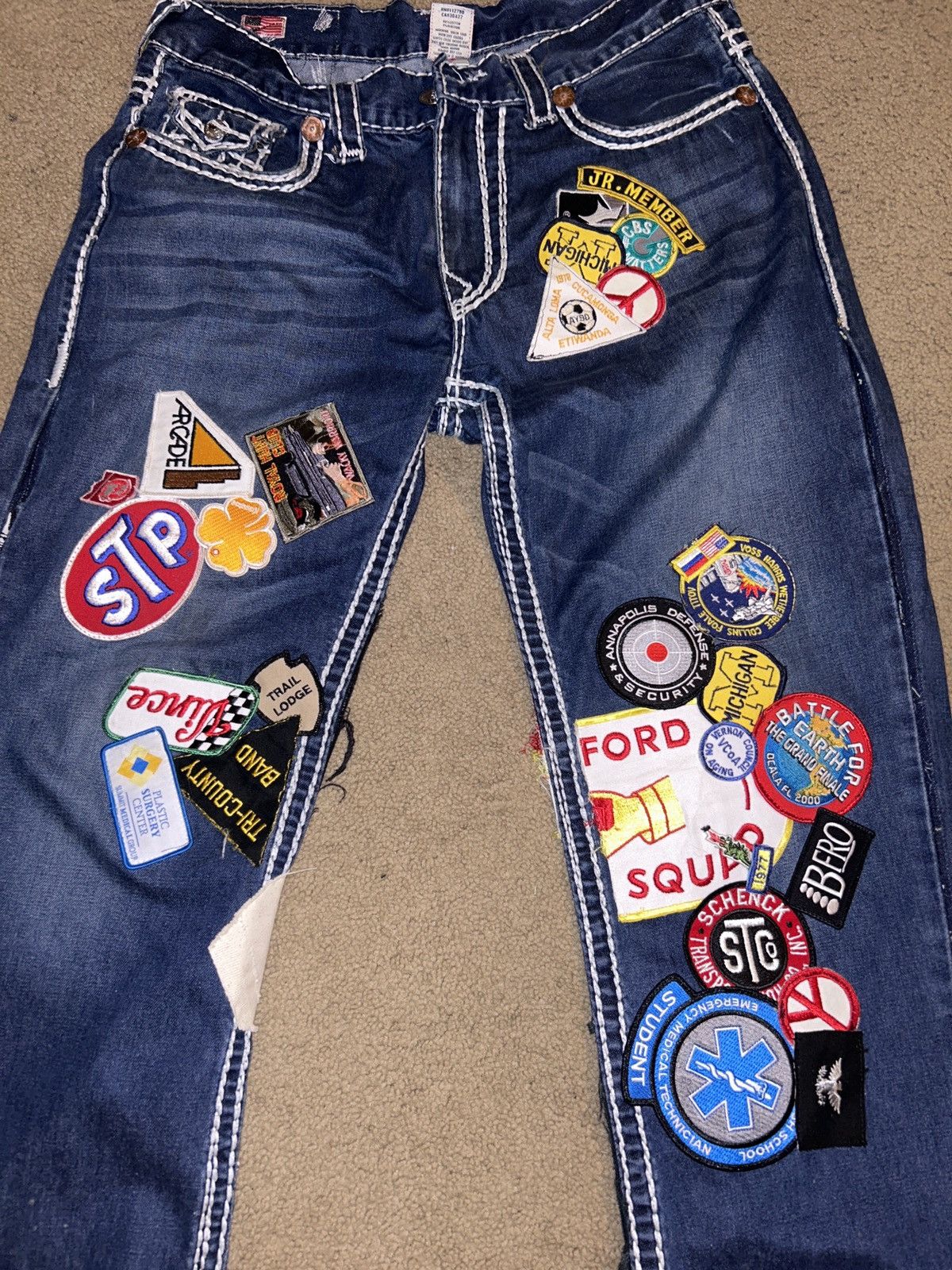 True Religion Custom true religion jeans Size US 37 - 10 Thumbnail