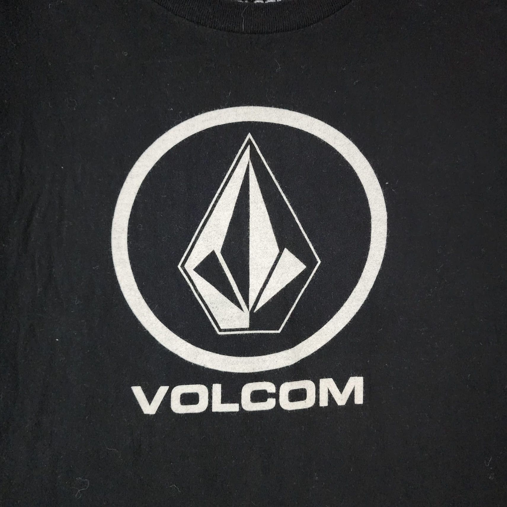 Volcom VINTAGE Volcom Mens Balck Short Sleeve Graphic Tee M Black Mens T-Shirt Size US 31 - 2 Thumbnail