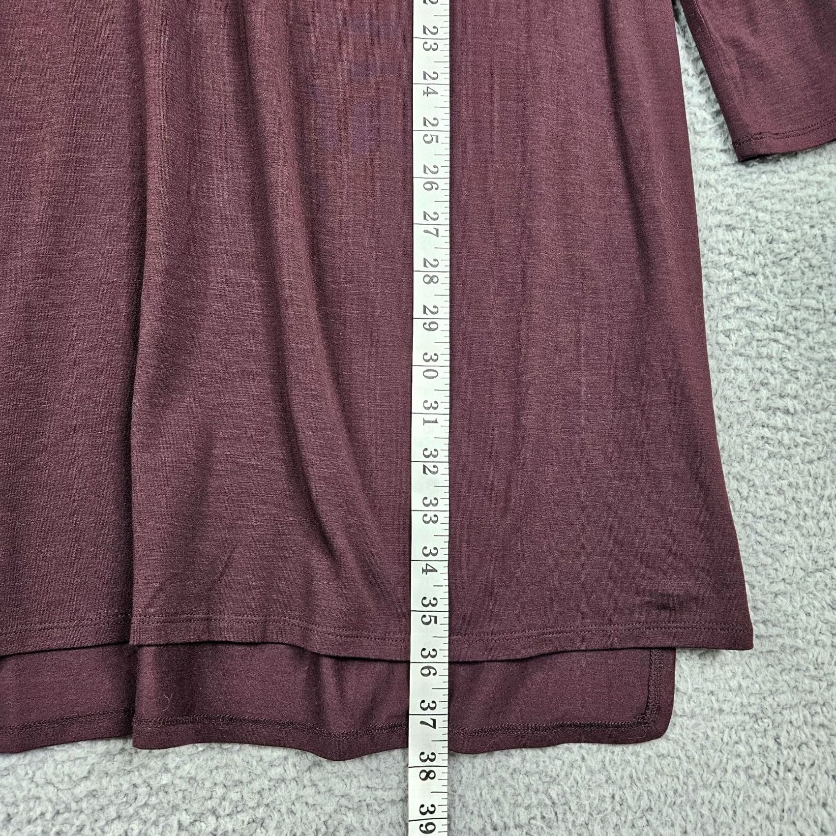 Eileen Fisher EILEEN FISHER Dress Women's Red PM VINTAGE? No, not vintage. Size M / US 6-8 / IT 42-44 - 5 Thumbnail
