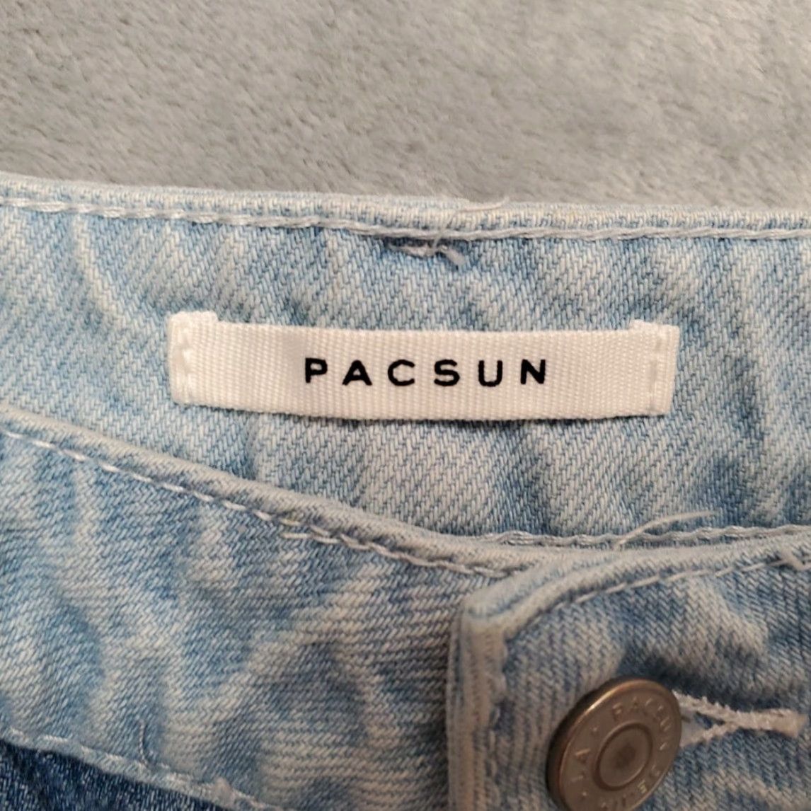 Pacsun PacSun Women Jeans Shorts 27 Blue Denim Eco Pieced Patchwork Mom Retro 90s Style Jeans Shorts Women 27 Blue Denim Patchwork Mom Retro 90s PacSun Size 27" / US 4 / IT 40 - 3 Thumbnail