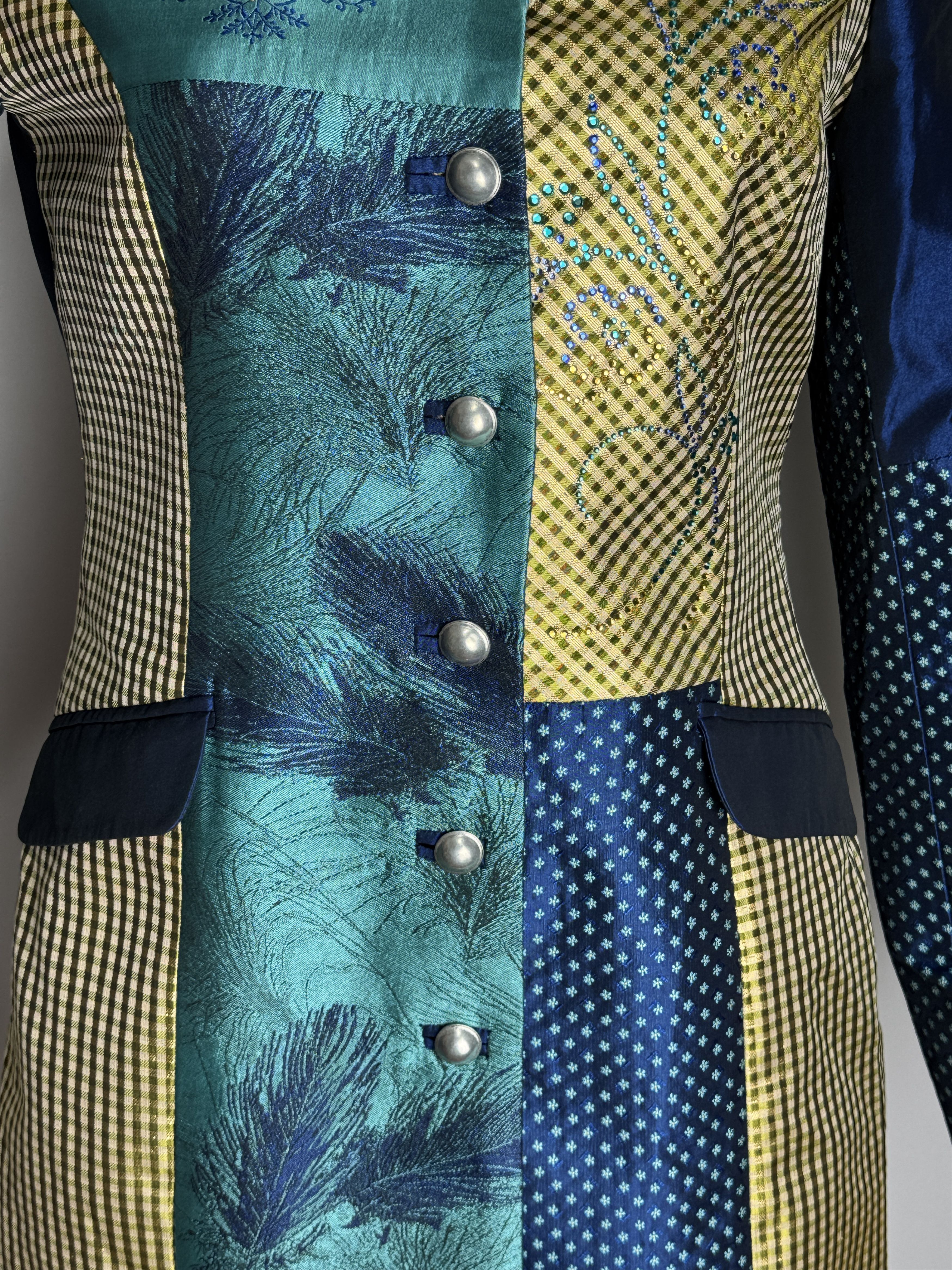 Designer × Other ALPIN women’s Austrian patchwork long jacket Size S / US 4 / IT 40 - 4 Thumbnail