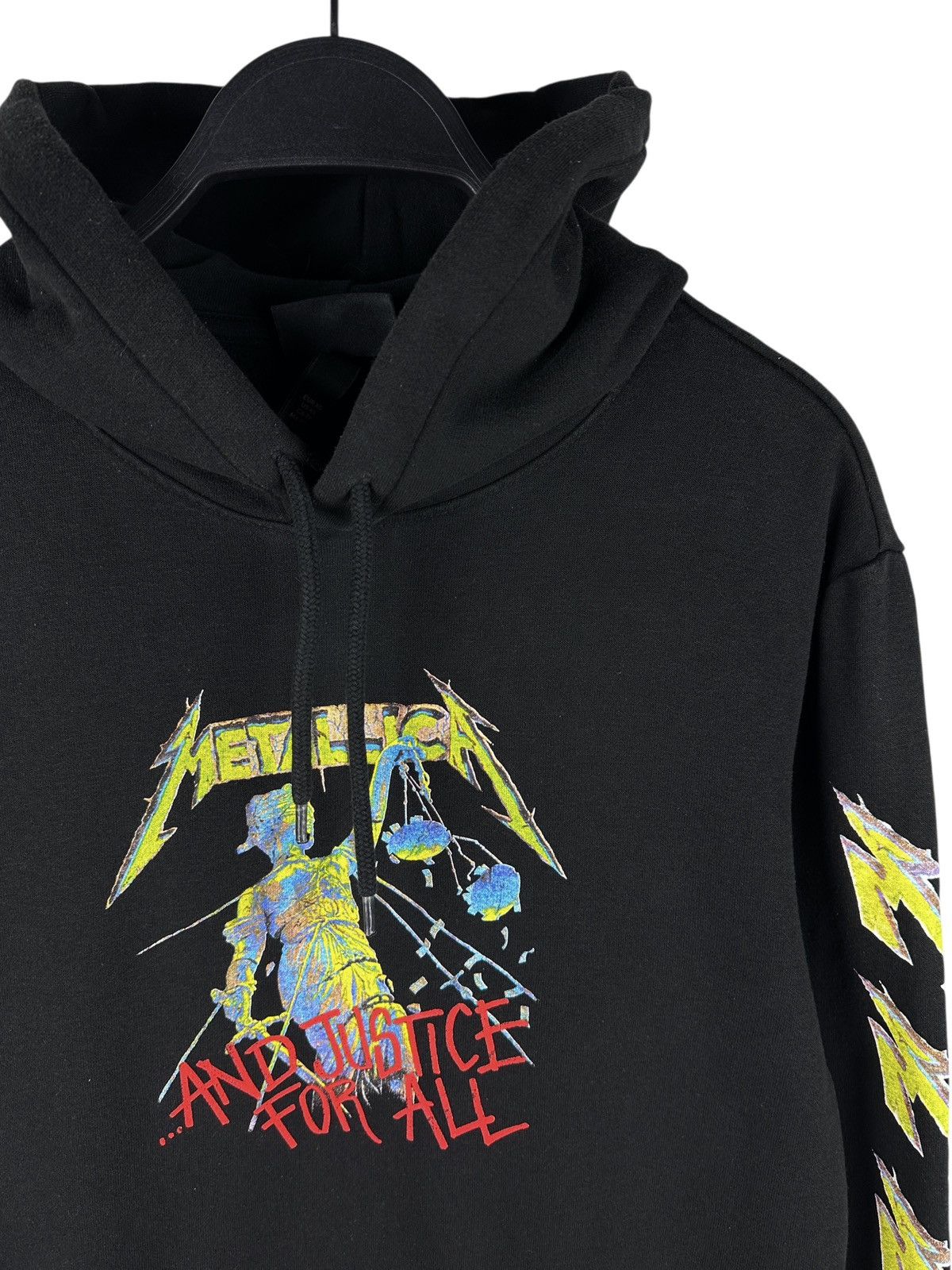 H&M × Metallica H&M x Metallica And Justice For All Graphic Print Hoodie Size US XS / EU 42 / 0 - 3 Thumbnail