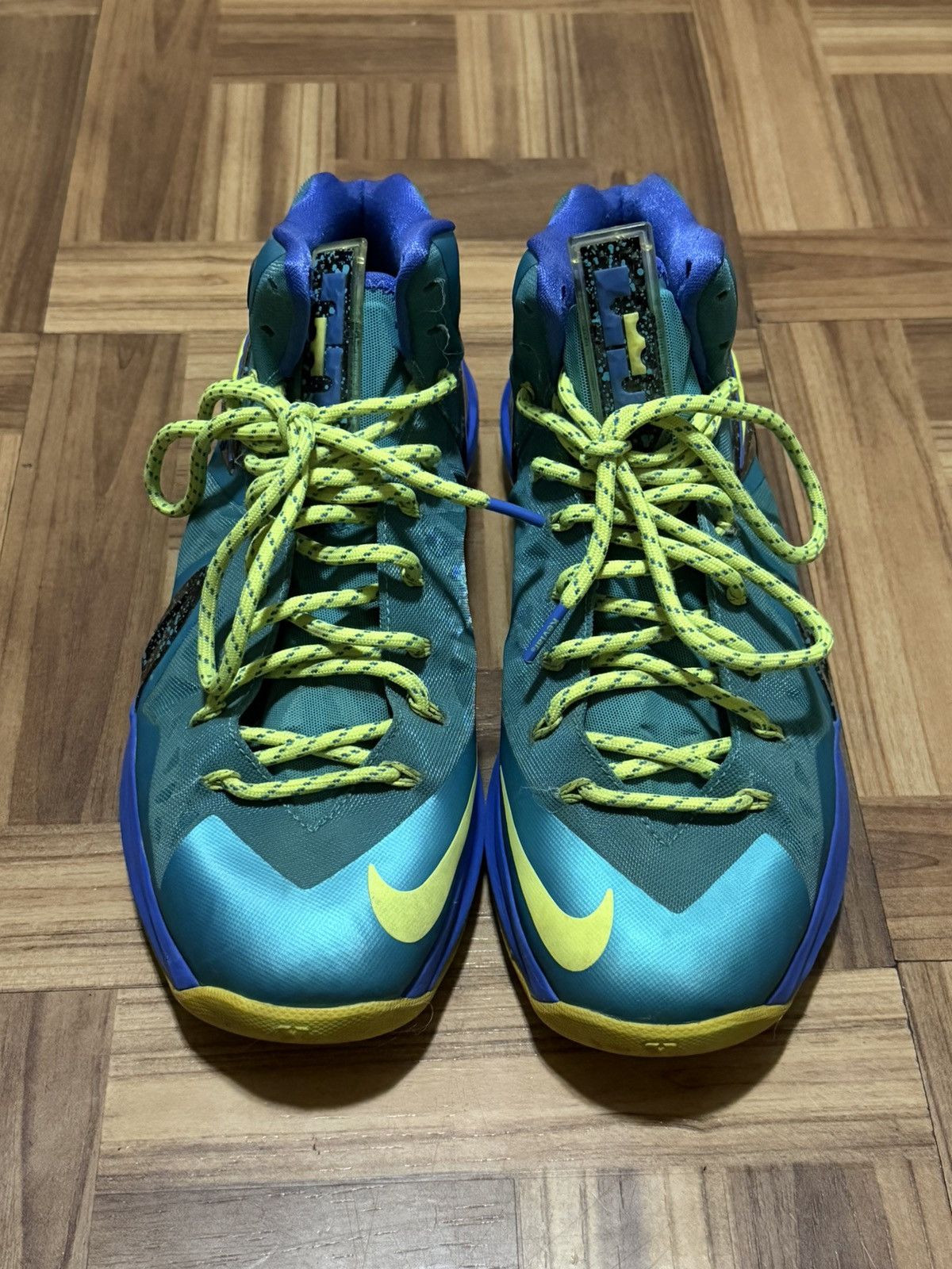 Nike Nike LeBron X Elite Miami Dade Size US 11 / EU 44 - 3 Thumbnail