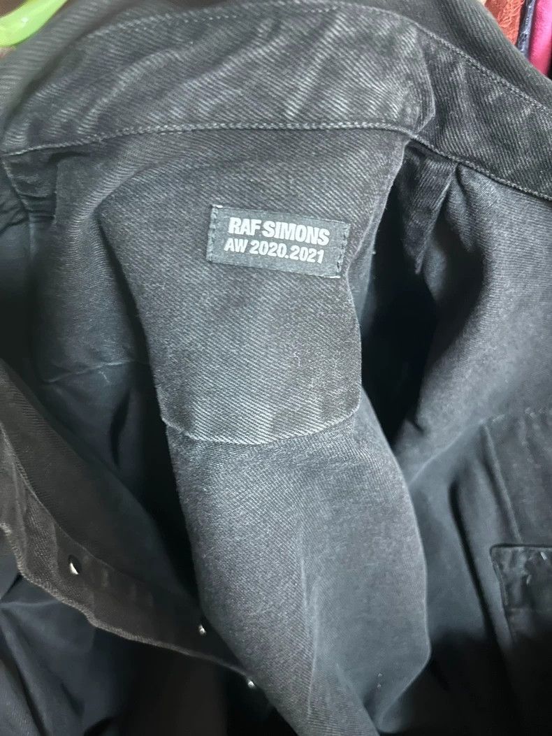 Raf Simons Raf simons Aw20/21 black chain silhouette jacket Size US S / EU 44-46 / 1 - 3 Thumbnail