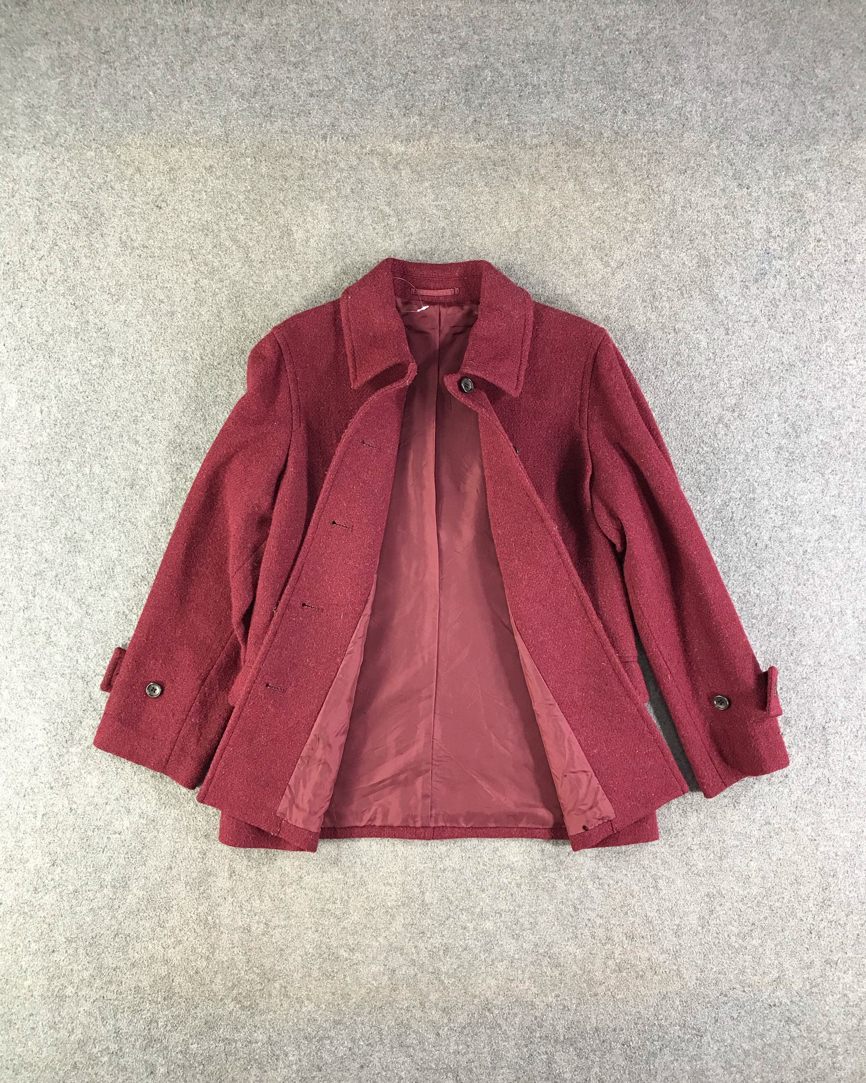Margaret Howell Harris Tweed x Margaret Howell Wool Peacoat Jacket JC320 Size M / US 6-8 / IT 42-44 - 2 Thumbnail