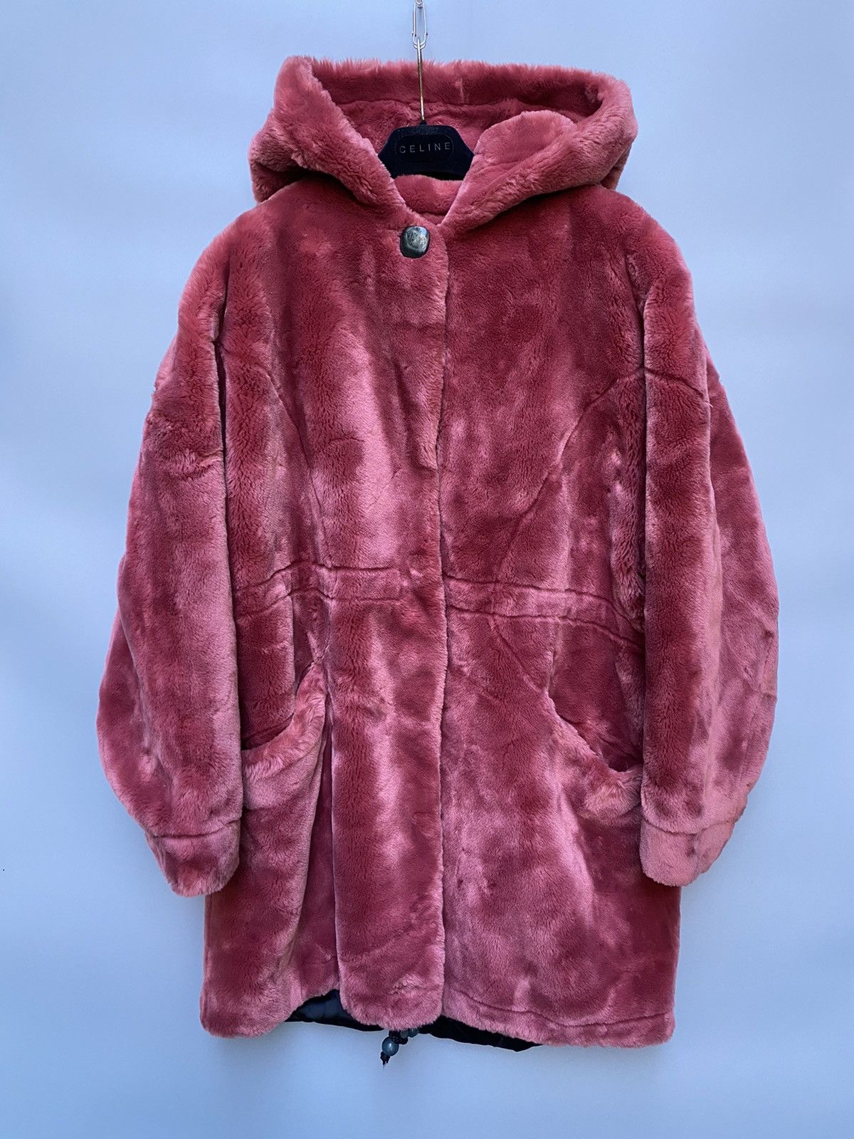 Vintage Apparence Faux Fur Coat Size US M / EU 48-50 / 2 - 1 Thumbnail