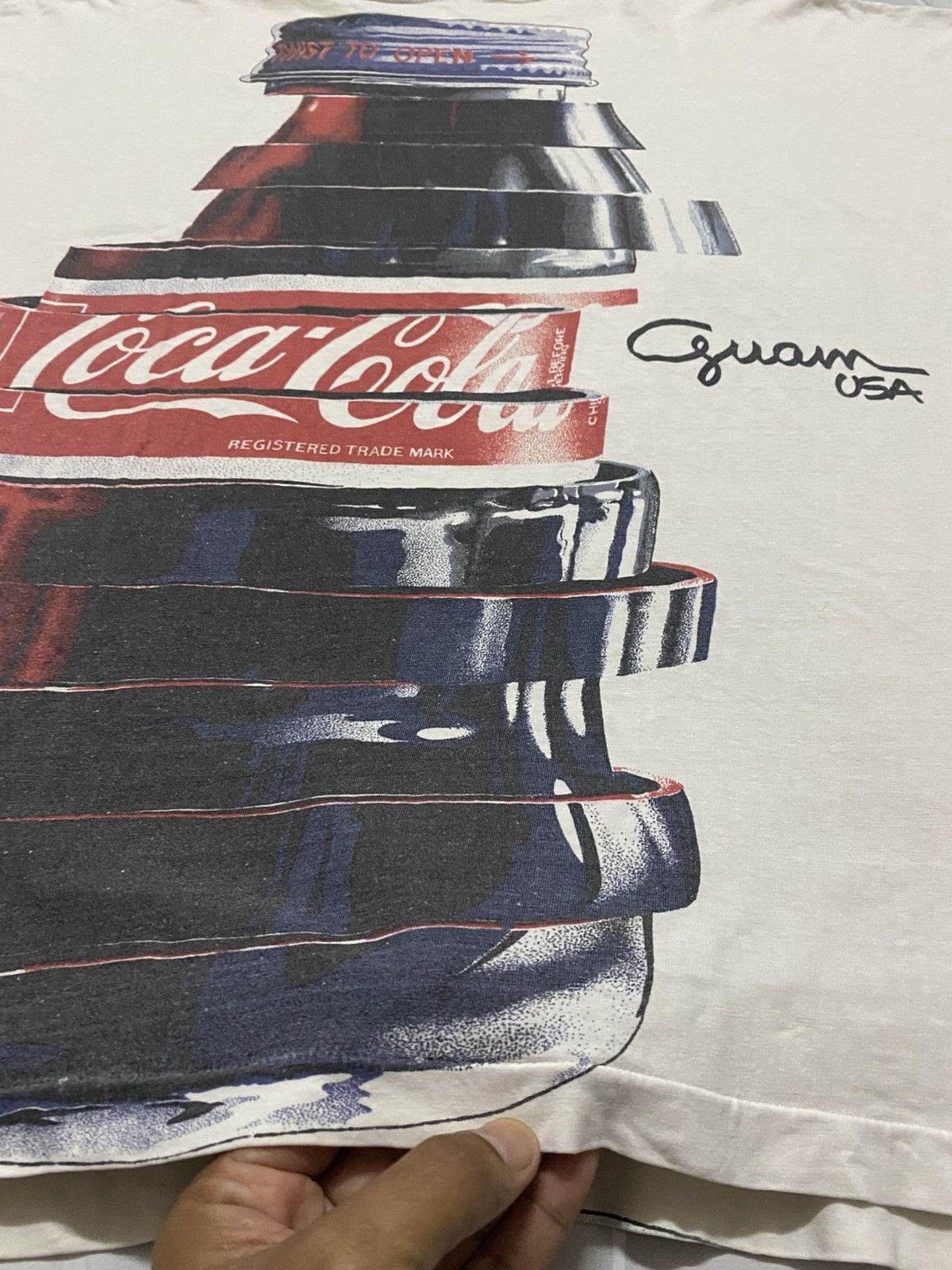 Other Vintage 1980’s Coca Cola Bottle AOP Tee Size XL / US 12-14 / IT 48-50 - 8 Thumbnail