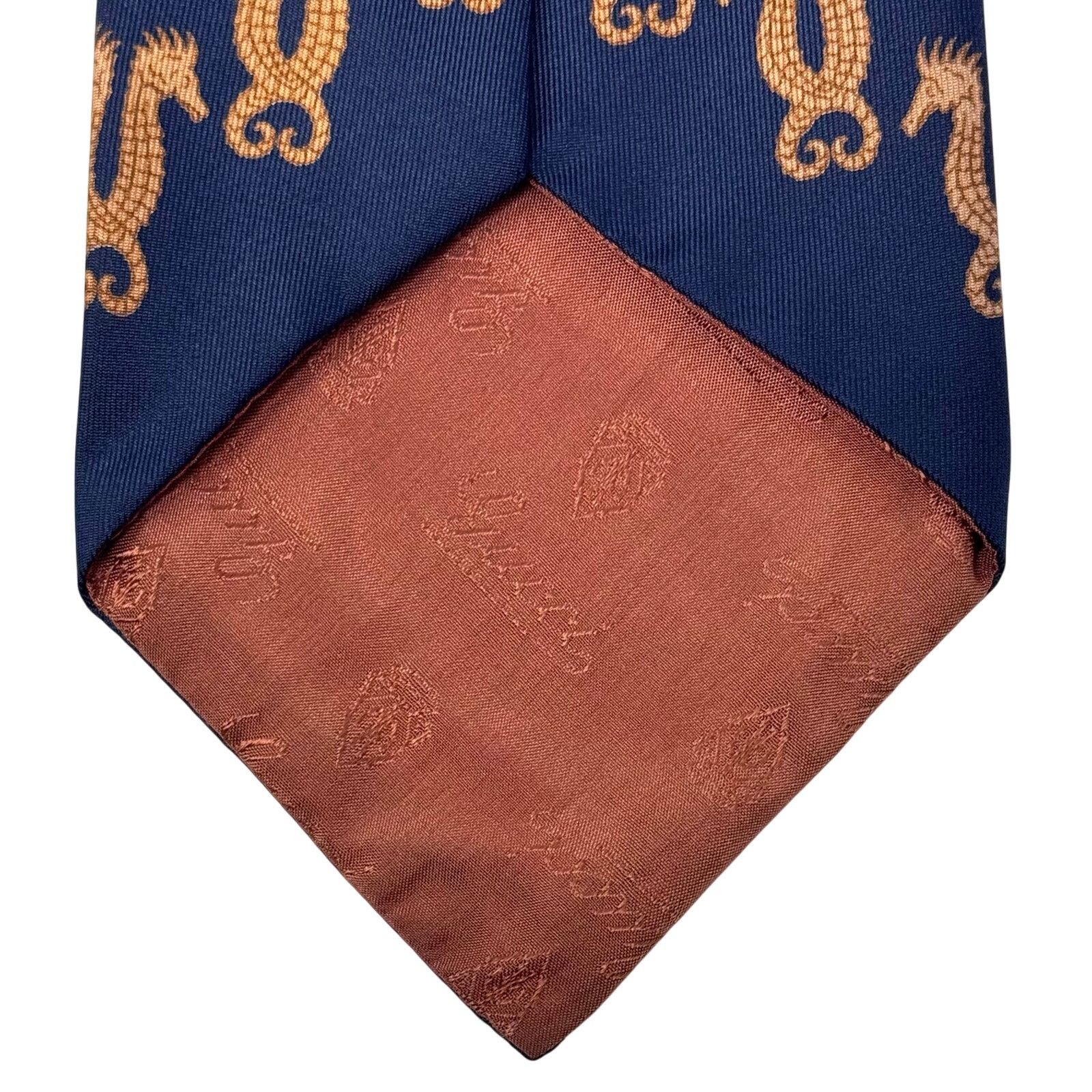 Gucci Gucci Seahorse Pattern Tie Size ONE SIZE - 6 Thumbnail