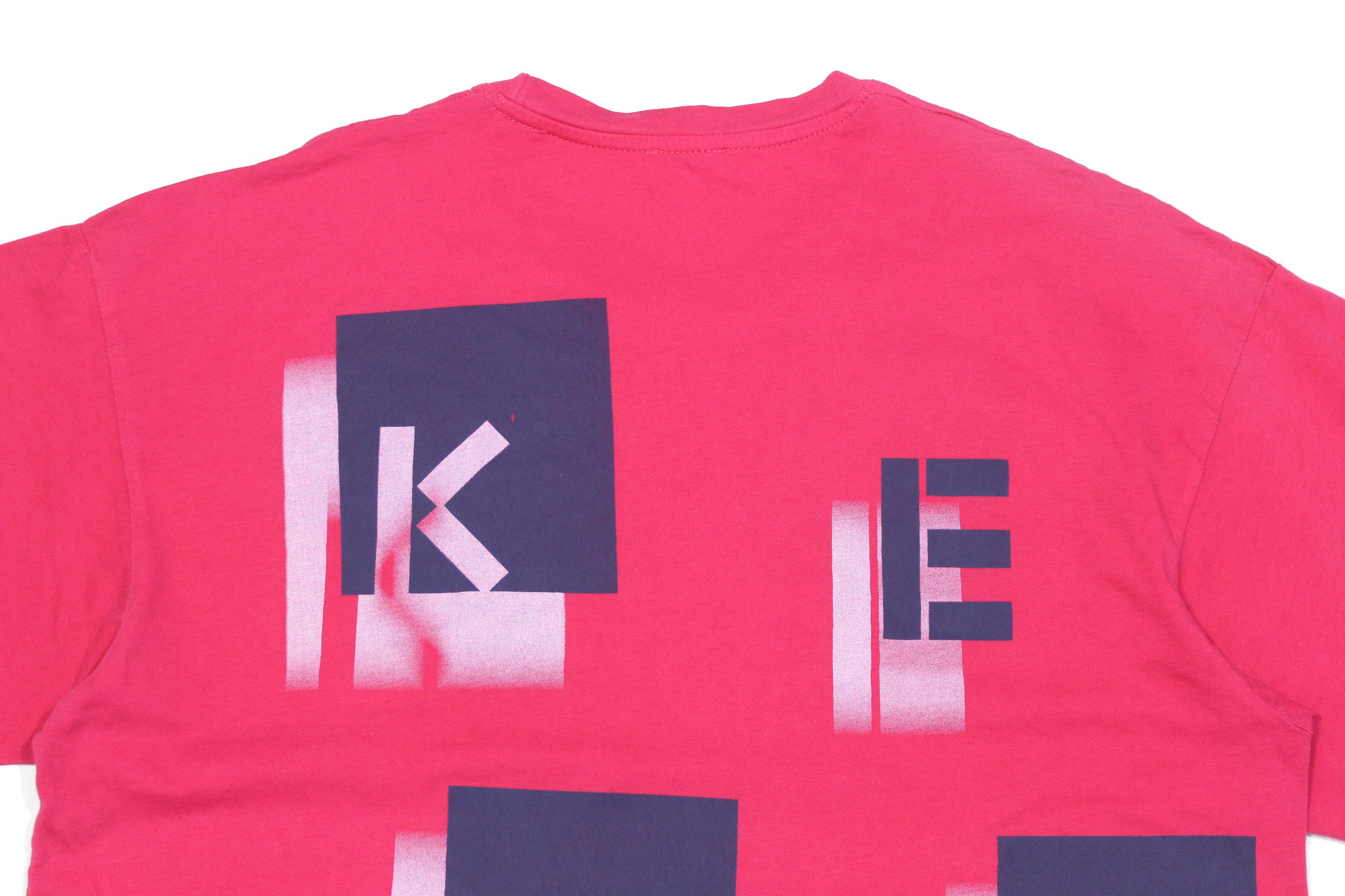 Kenzo Big Logo Pink T-Shirt Size US M / EU 48-50 / 2 - 4 Thumbnail