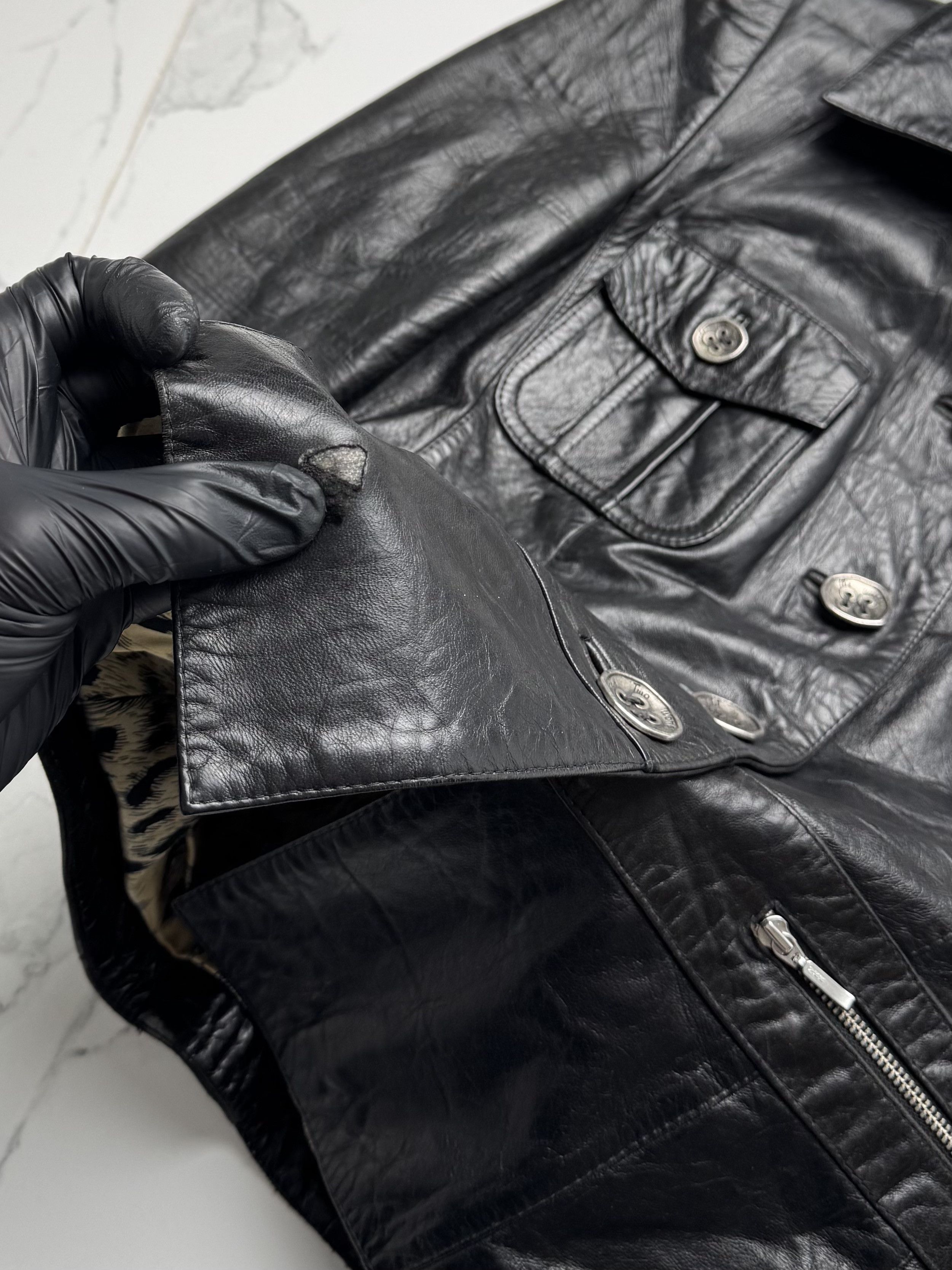 Genuine Leather Vintage Leather Jacket Womens Fitted Button Up Blazer Style Size S / US 4 / IT 40 - 6 Thumbnail