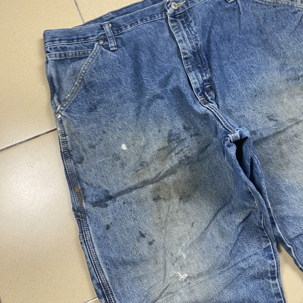 Wrangler Vintage y2k Wrangler Distressed Carpenter Jeans Size US 38 / EU 54 - 4 Thumbnail