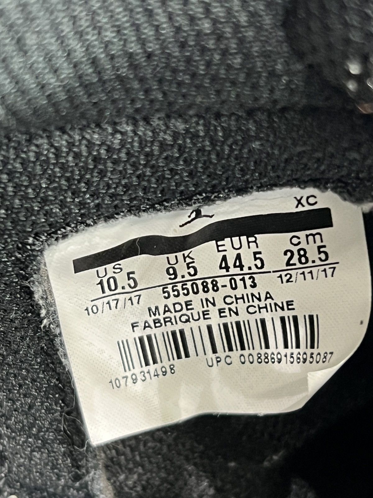 Jordan Brand × Nike Air Jordan 1 Shadow Sz. 10.5 (2018) Size US 10.5 / EU 43-44 - 8 Thumbnail