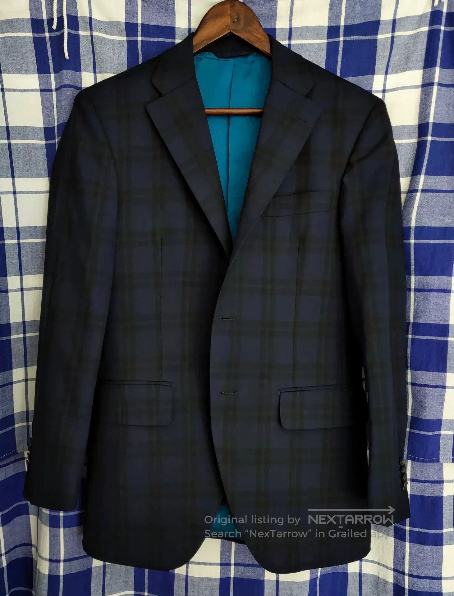 SCABAL Darrow Dale Custom Wool Suit Jacket. Size US S / EU 44-46 / 1 - 2 Thumbnail