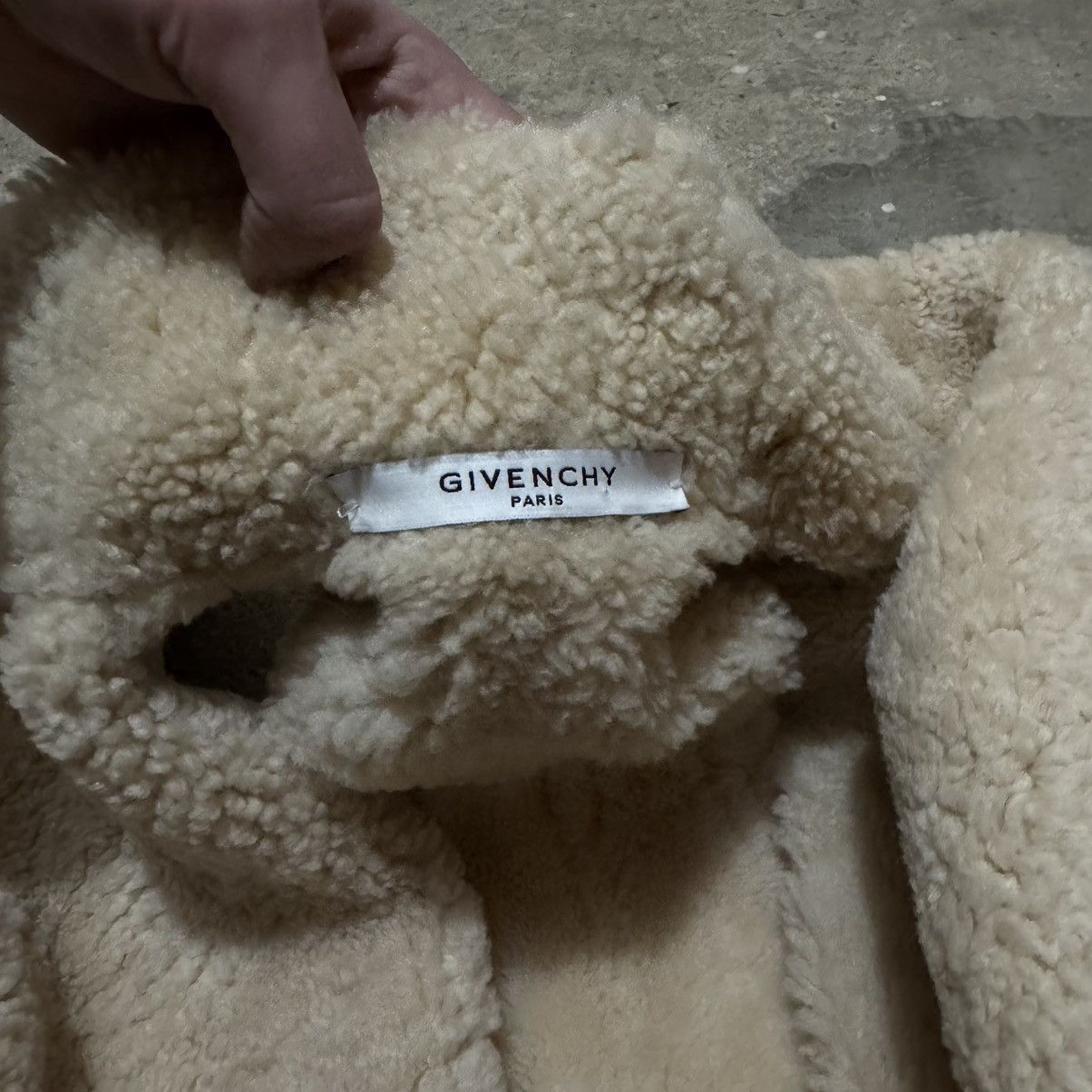 Givenchy × Vintage Sheepskin givenchy paris leather vest Size S / US 4 / IT 40 - 7 Thumbnail