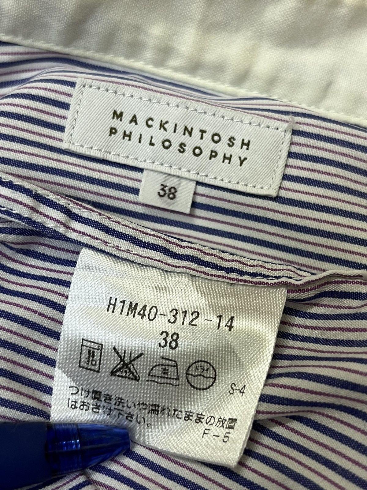 Mackintosh NICE🔥🔥MACKINTOSH PHILOSOPHY STRIPES BUTTON UPS SHIRT Size US M / EU 48-50 / 2 - 9 Thumbnail