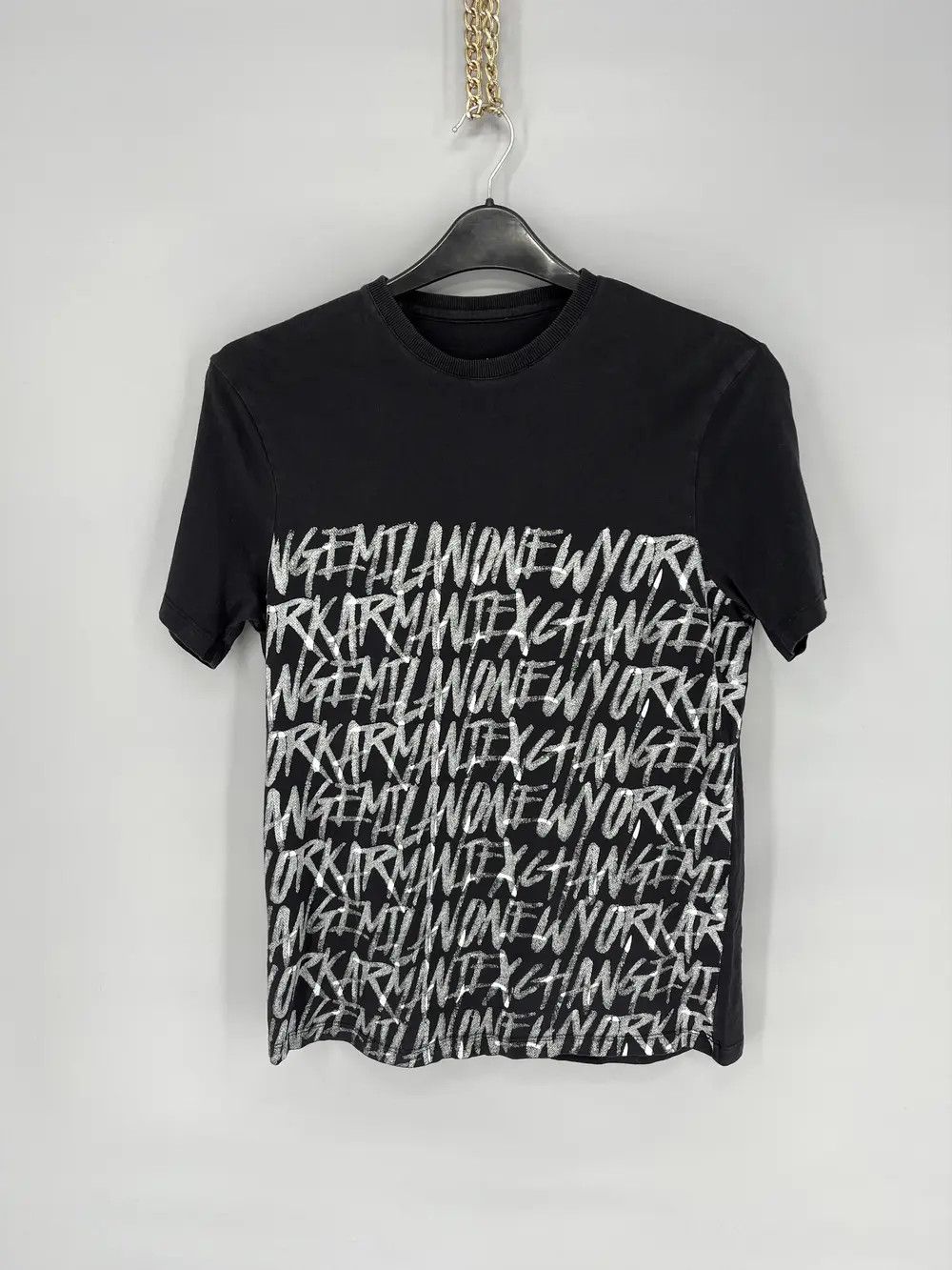 Armani Vintage Y2K Armani Exchange full Graphic Tee Streetwear Size US S / EU 44-46 / 1 - 1 Thumbnail