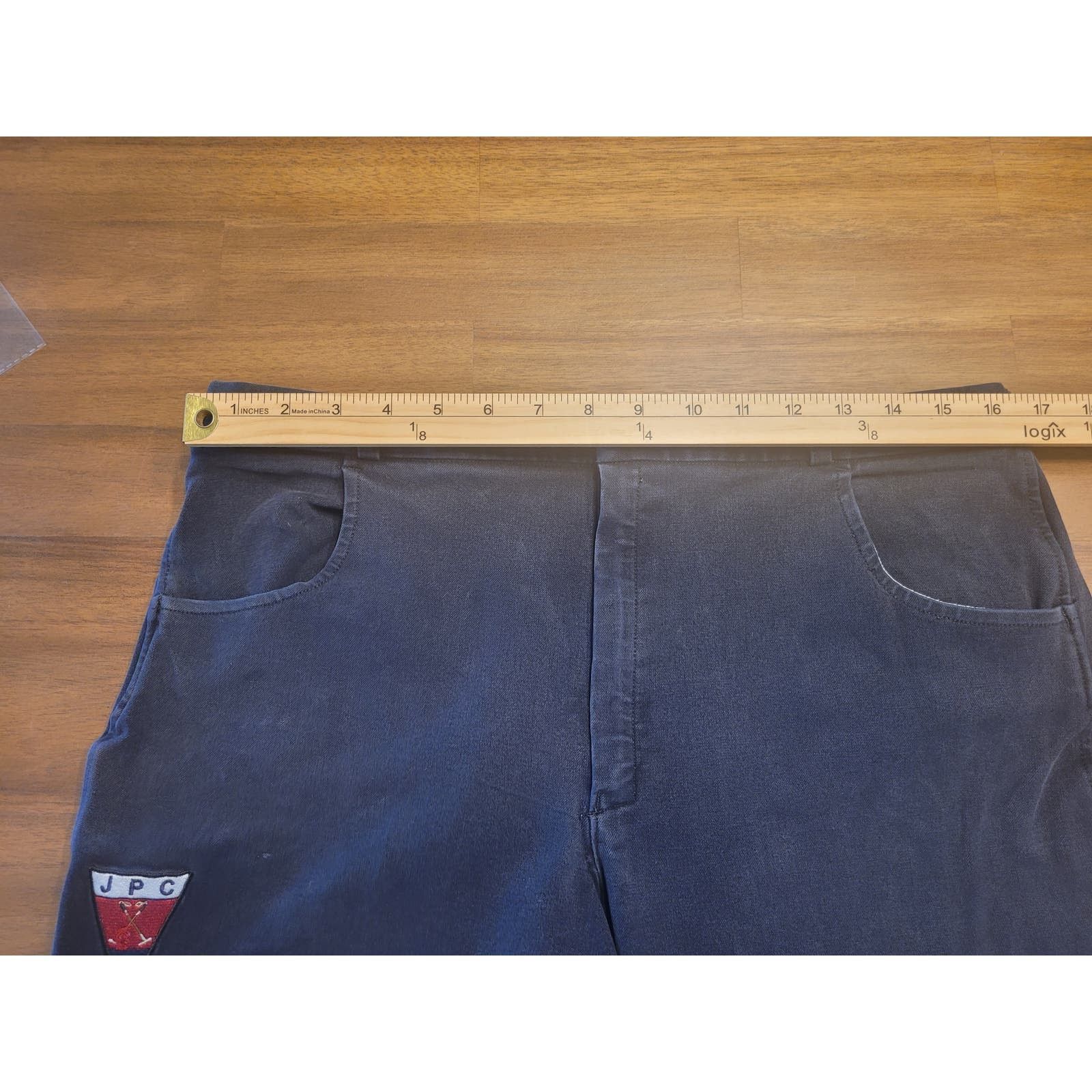 Vintage Jaipur Polo Company JPC 36 Black equestrian Pro Polo Jeans Size US 36 / EU 52 - 13 Thumbnail