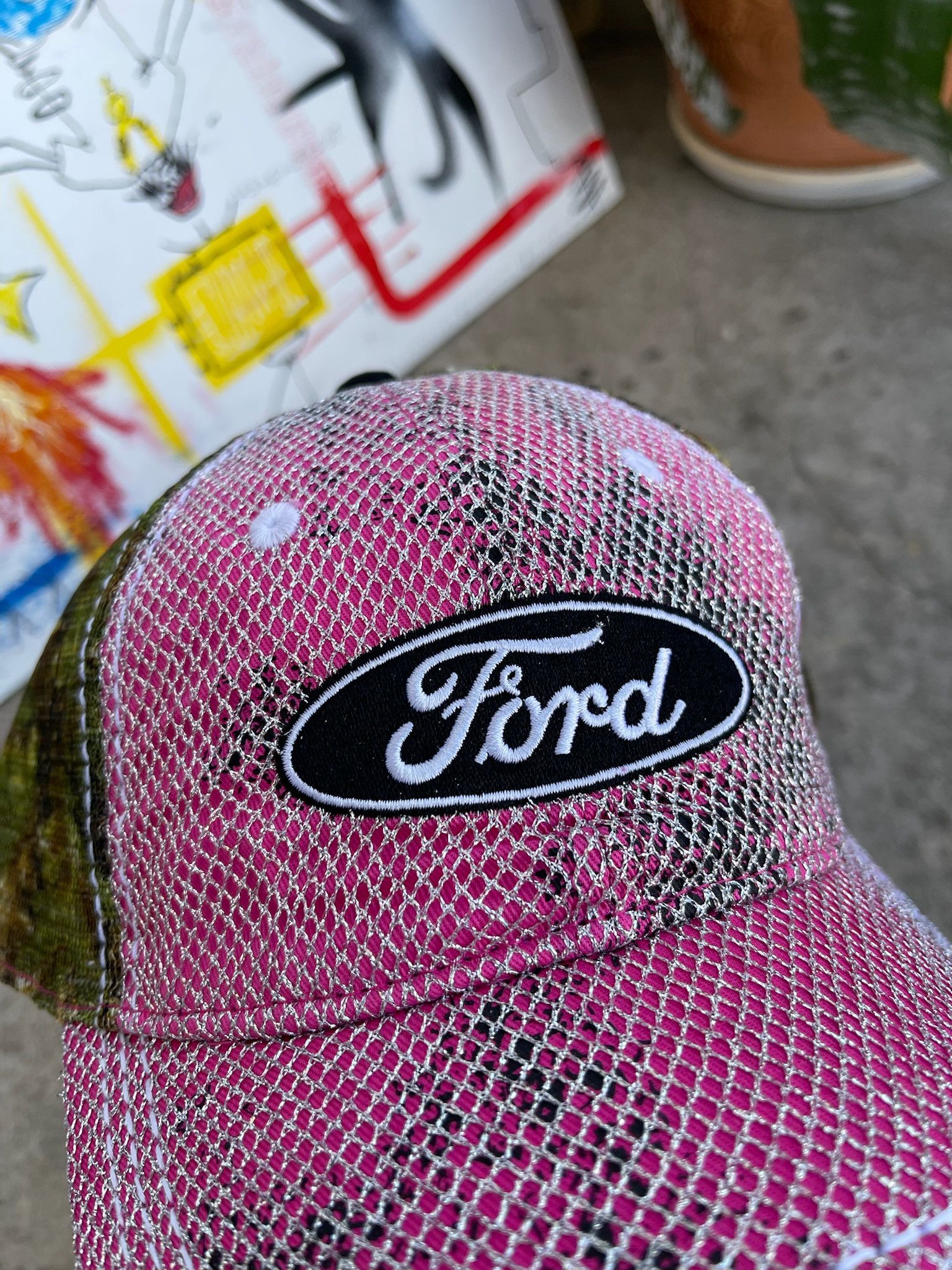 Realtree FORD CAP Y2k HAT MOTO Camo forest racing chrome Size ONE SIZE - 8 Thumbnail