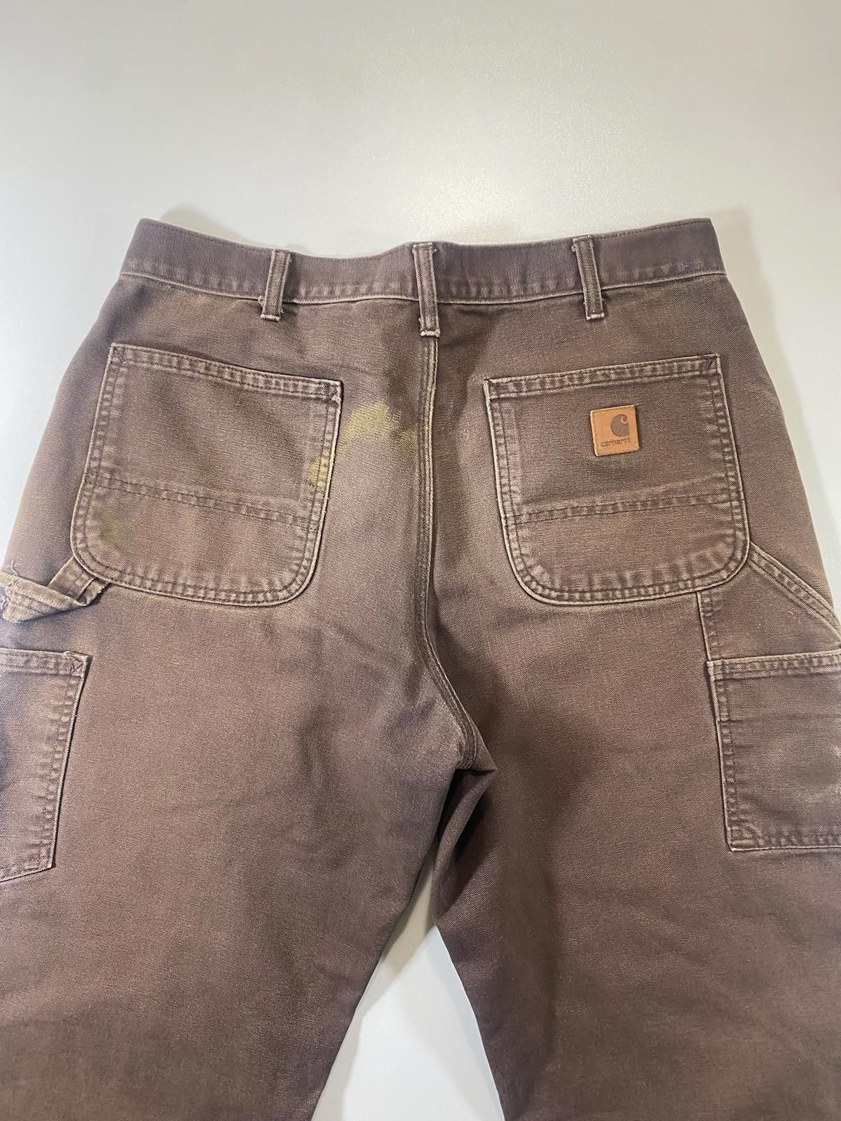 Unknown London Vintage Brown Carhartt Workwear Pants 34 Size US 34 / EU 50 - 8 Thumbnail