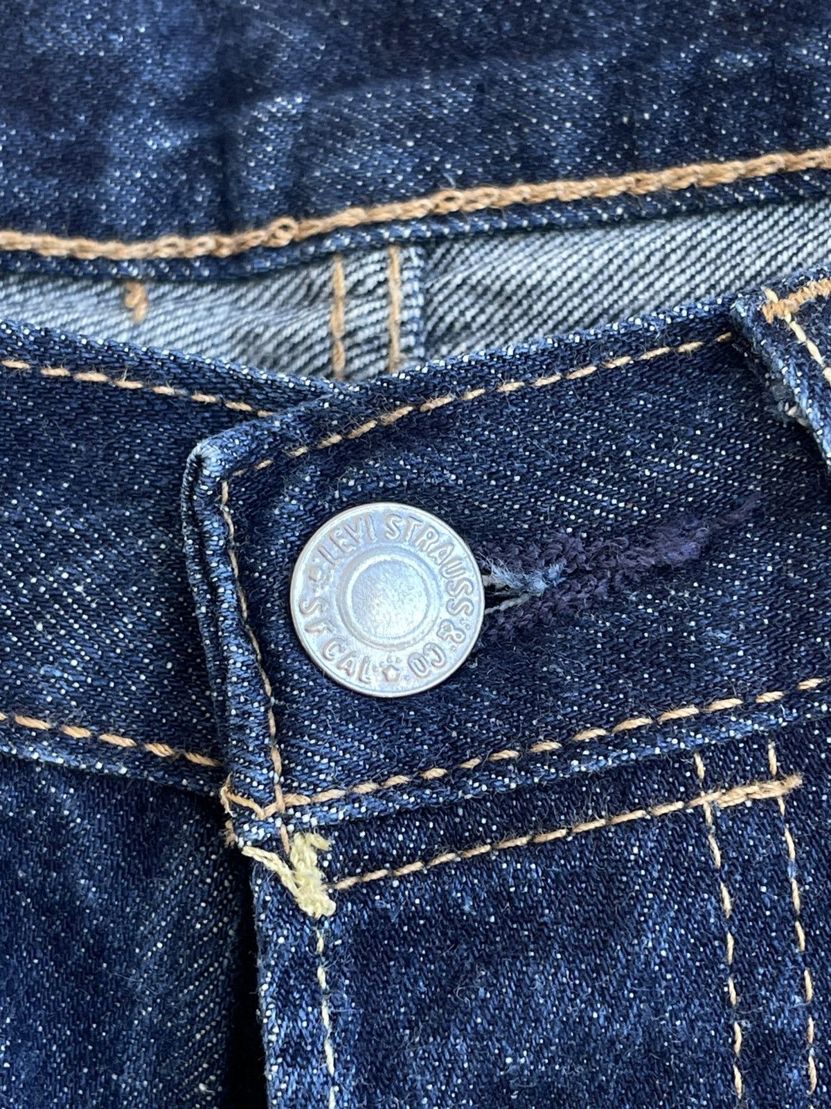 Levi's Premium 501 Straight Regular Fit 5 Pocket Denim Jeans 28x30 Size US 28 / EU 44 - 5 Thumbnail