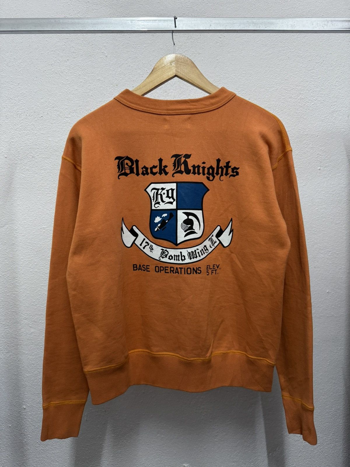 Japanese Brand × The Real McCoy's The Real McCoy’s Black Knight Sweatshirt Size US L / EU 52-54 / 3 - 2 Thumbnail