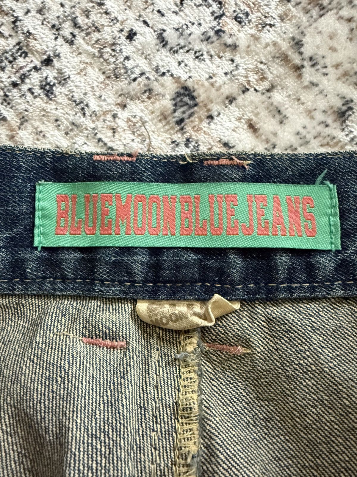 Hysteric Glamour BlueMoon Japan Paneled Surf Edition Straight Jeans Size US 30 / EU 46 - 22 Thumbnail
