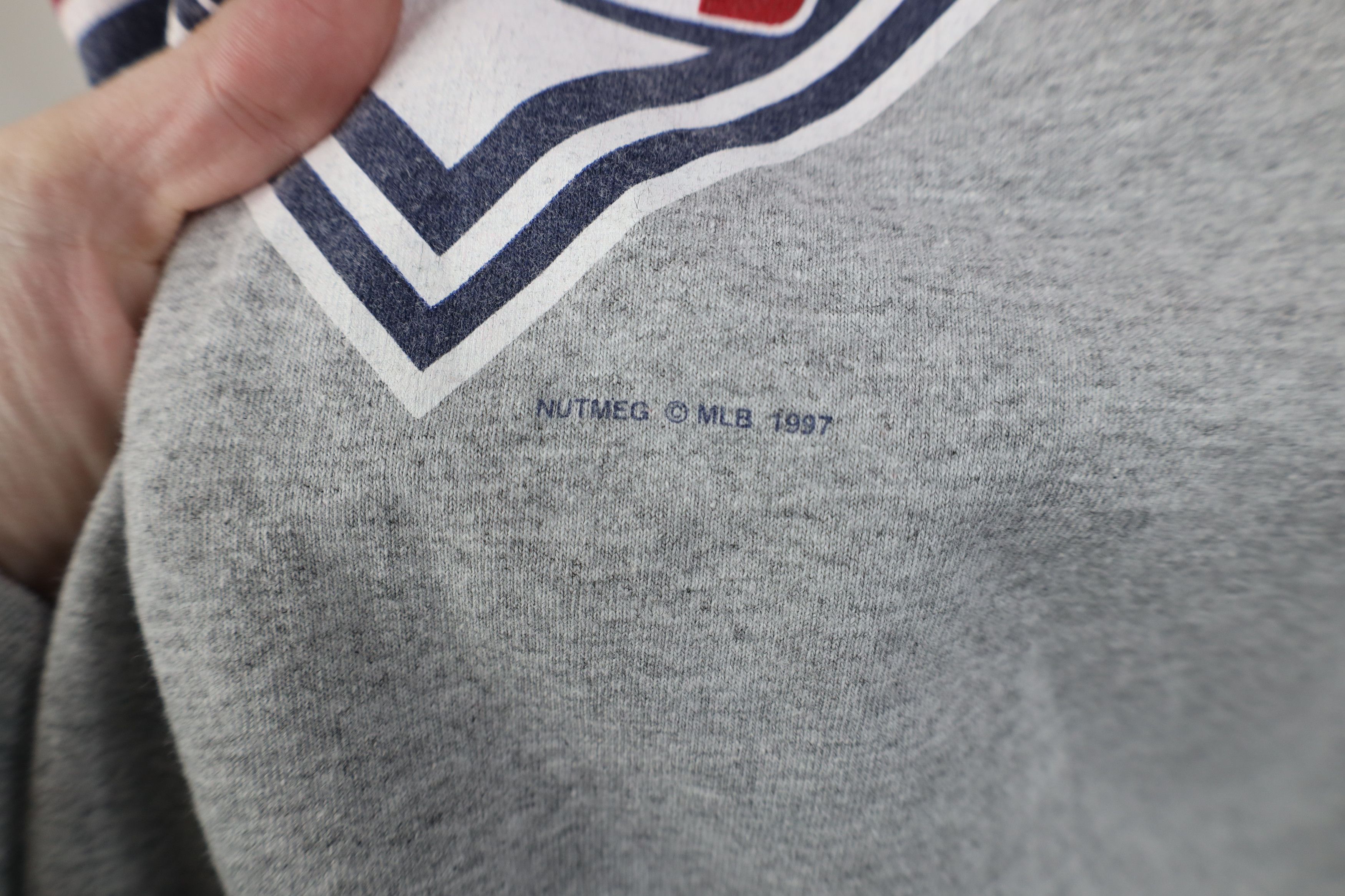Vintage Vintage 90s Star Game Cleveland Indians Baseball T-Shirt Size US L / EU 52-54 / 3 - 5 Thumbnail