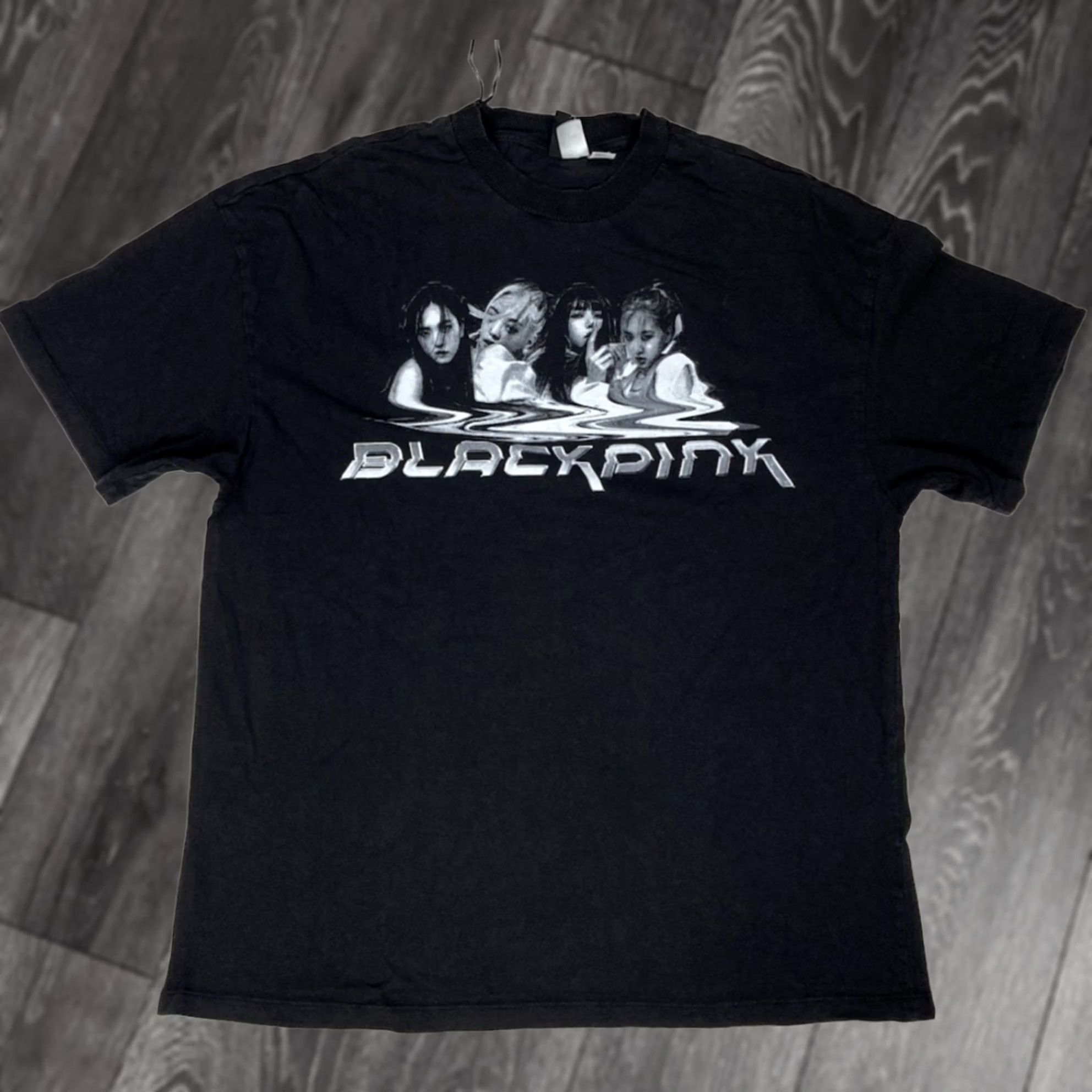 H&M H&M Blackpink Graphic T-shirt Women Small Oversized Black Short Sleeve Music Size S / US 4 / IT 40 - 1 Thumbnail