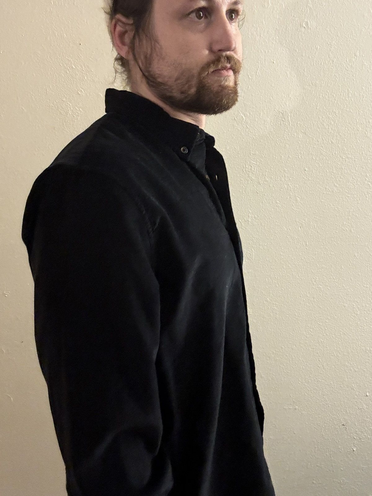 14th & Union 14th & Union Corduroy Button-Down Shirt | Deep Navy/Black L Size US L / EU 52-54 / 3 - 3 Thumbnail