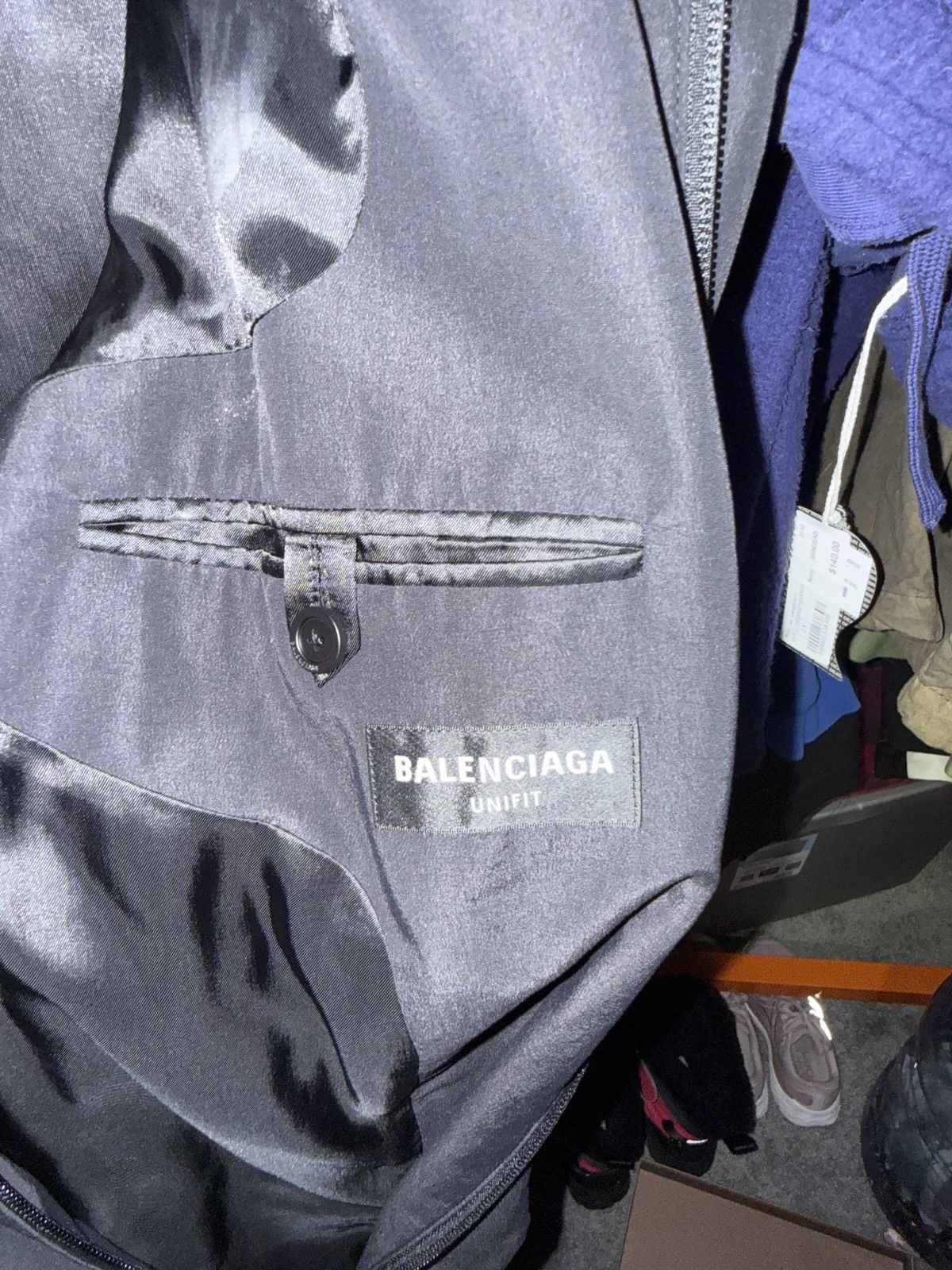 Balenciaga Balenciaga Tailored Track Jacket Size US XL / EU 56 / 4 - 6 Thumbnail