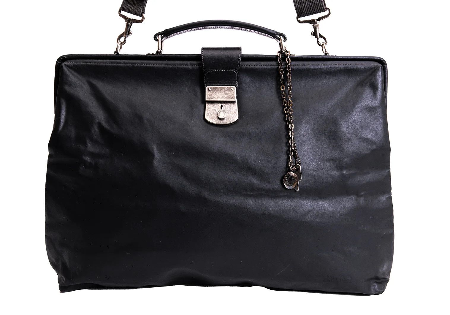 Jean Paul Gaultier Coated Doctor Bag in Black with Minor Scratches Size ONE SIZE - 3 Thumbnail